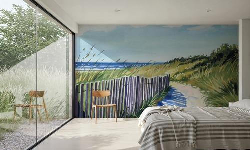 Grassy Path To The Beach II