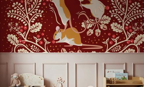 Holiday Mice, Red
