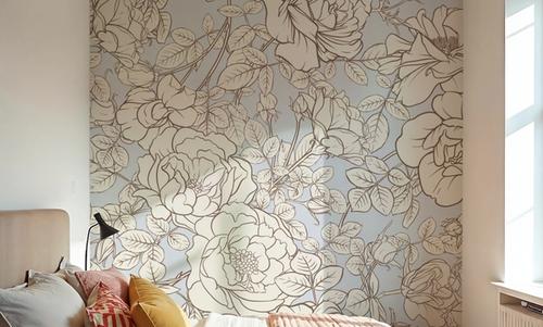 Vintage Rose Blueprint