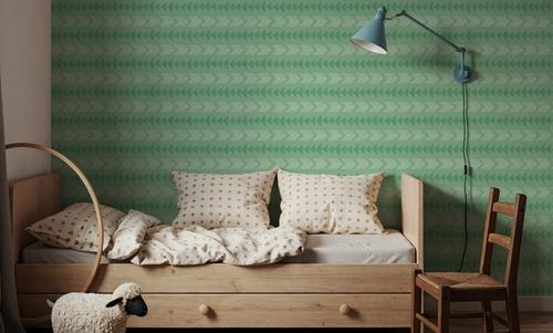 Boho Arrows Light Green