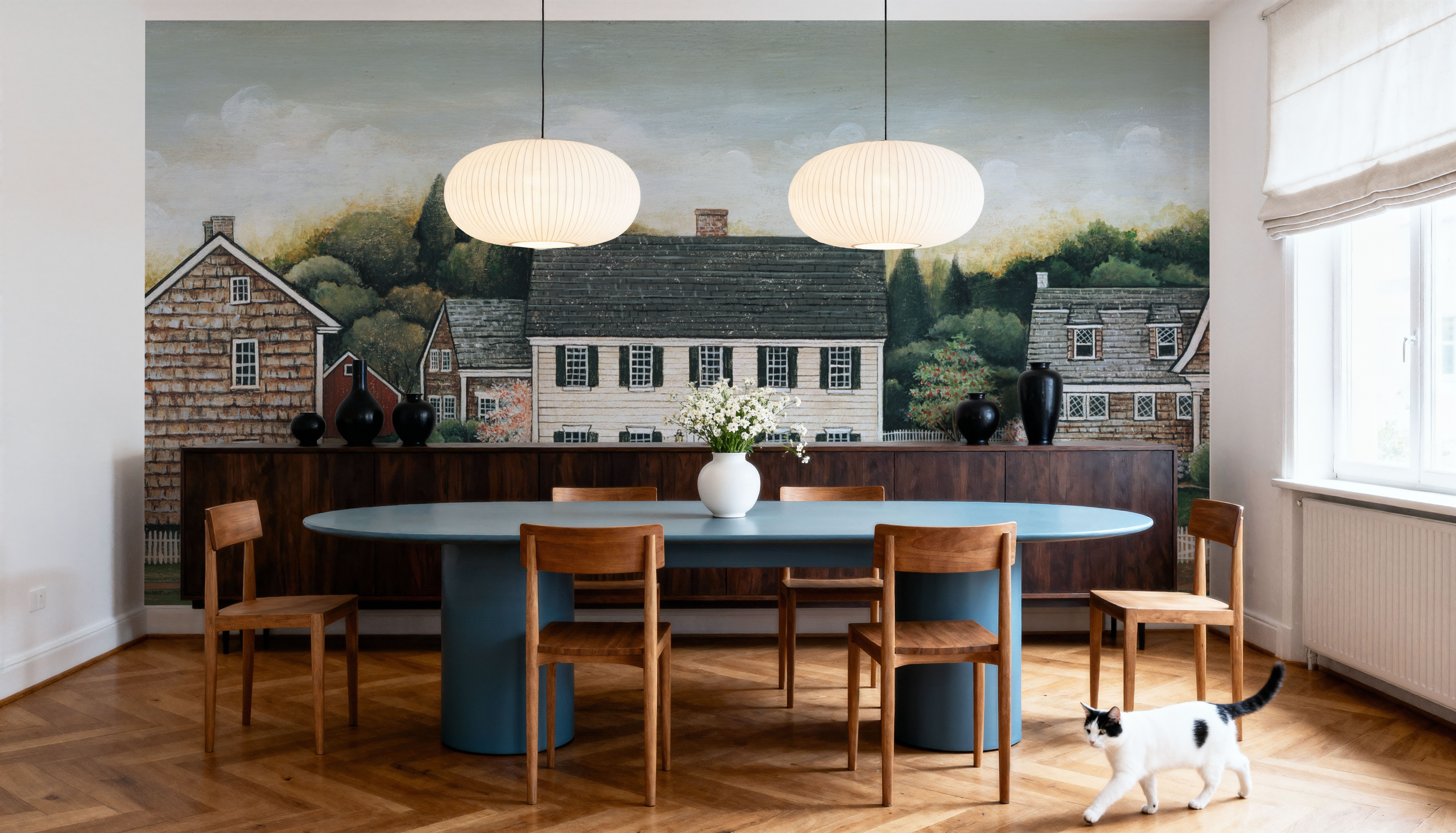 Main Street I, Wallpaper