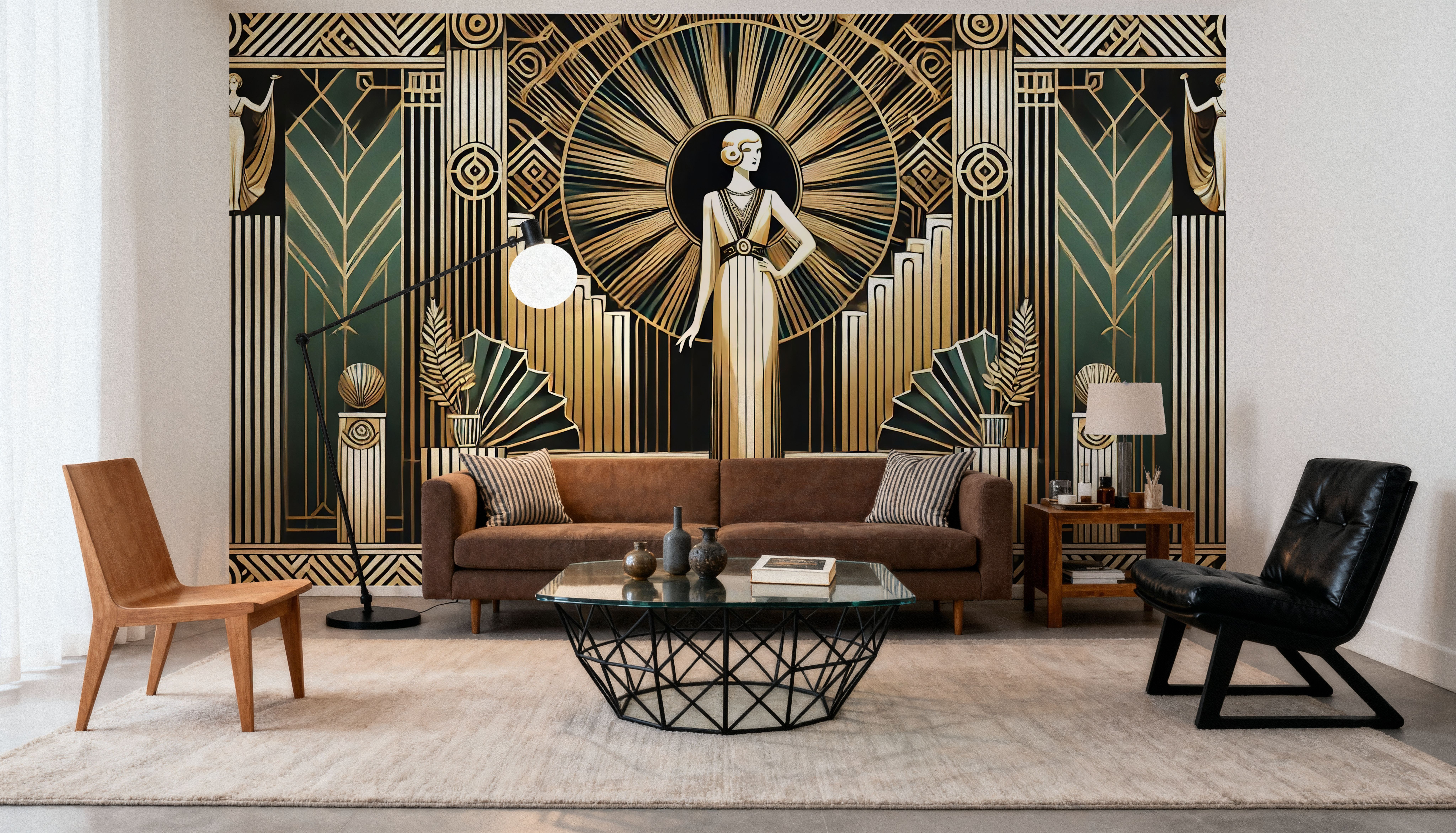 Golden Twenties Flair in Art Deco