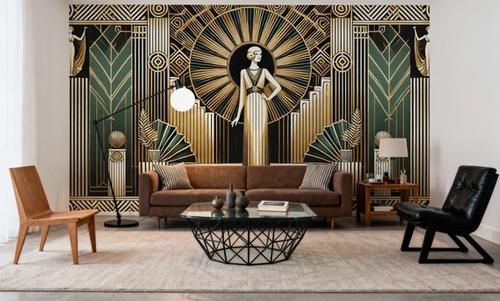 Golden Twenties Flair in Art Deco