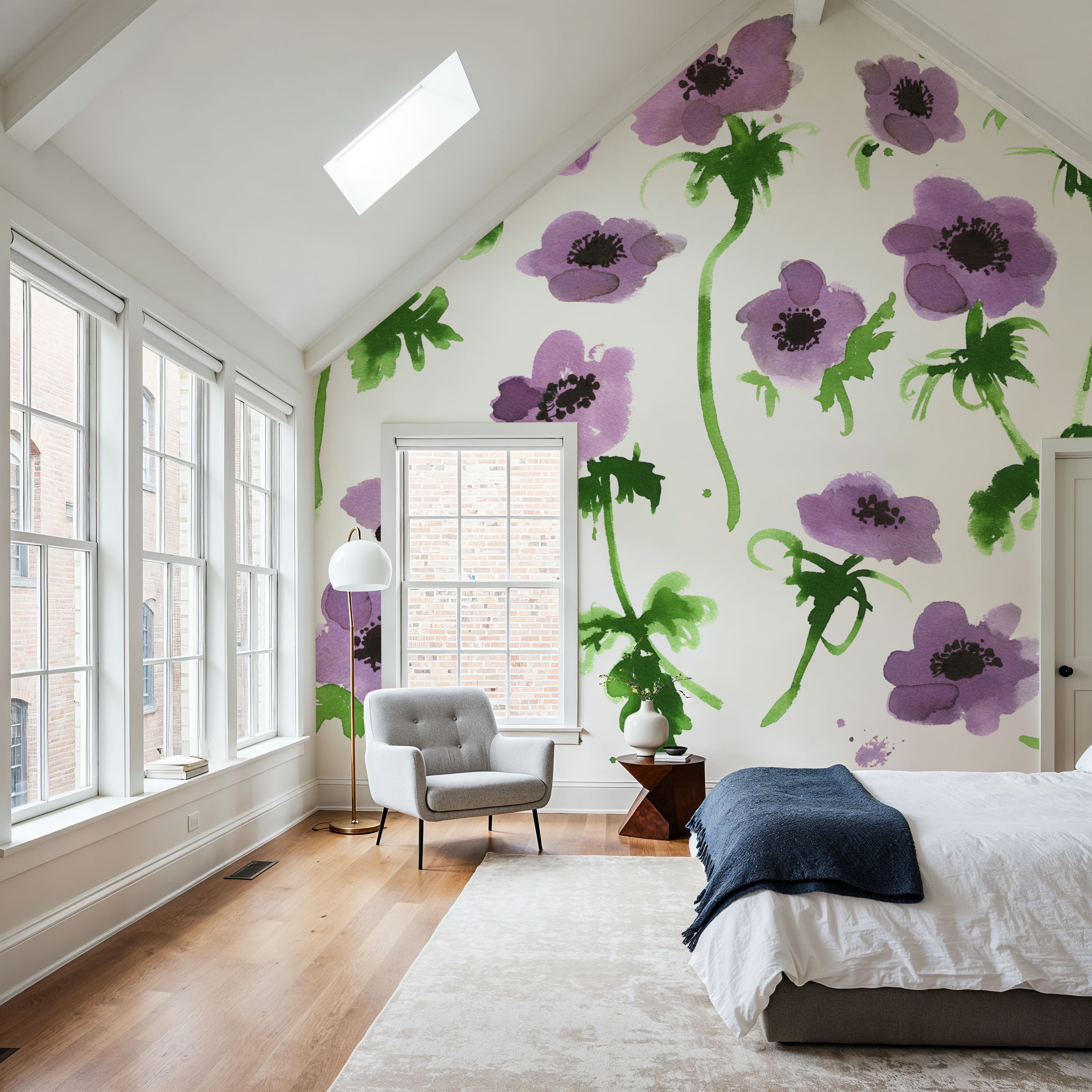 Purple Anemones