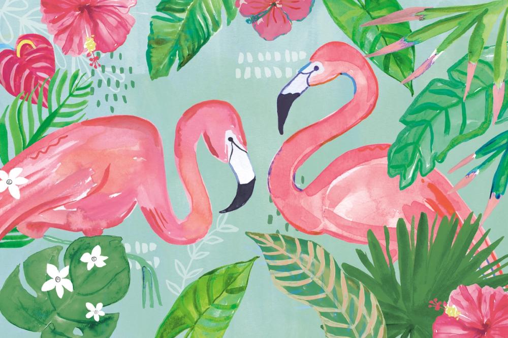 Fruity Flamingos I