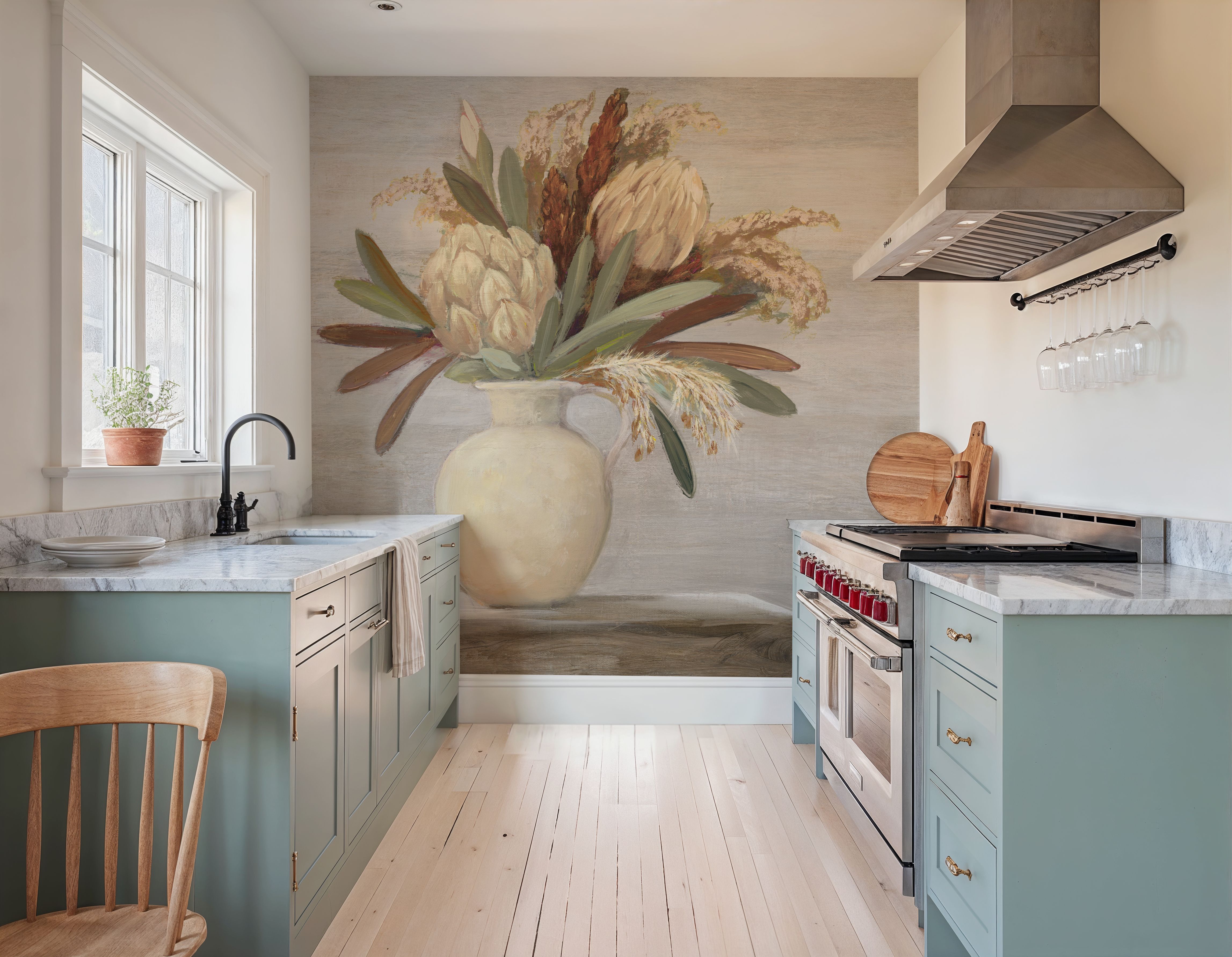 Protea Still Life II Neutral