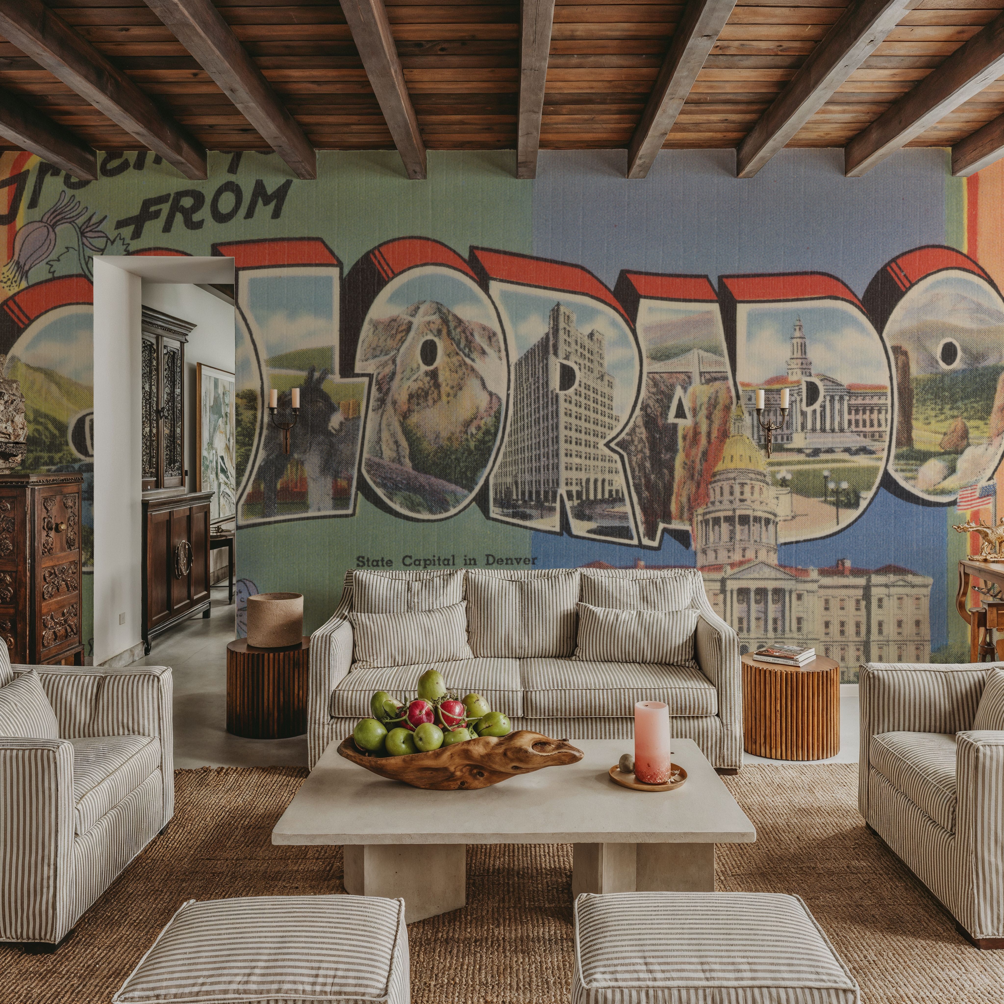 Greetings from Colorado - Screenprint Postcard