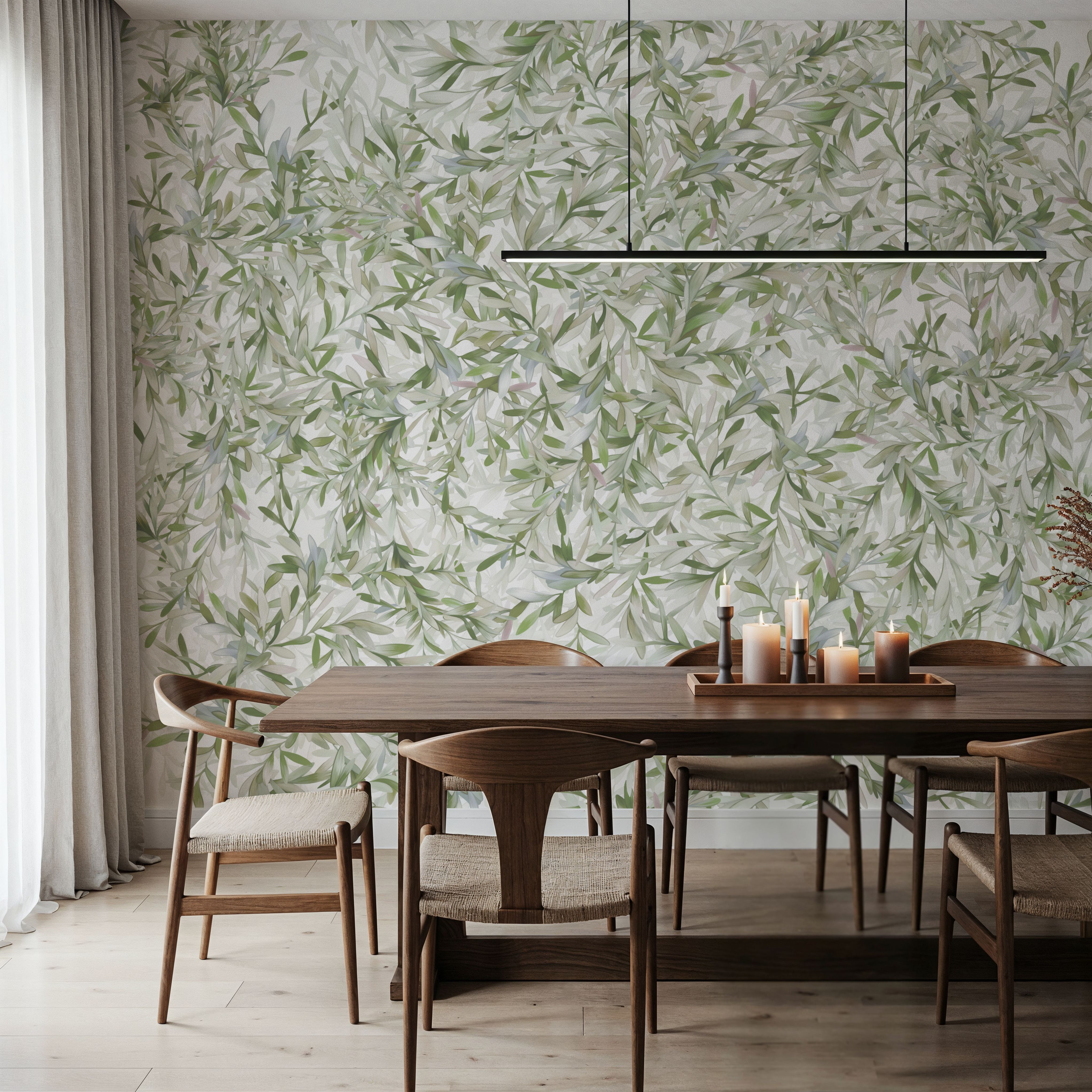 Lush Canopy Ceiling, Fresh Green