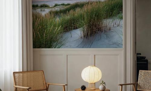 Beach Grass Sunset