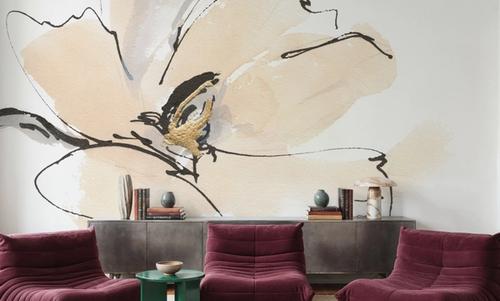 Greige Magnolias I