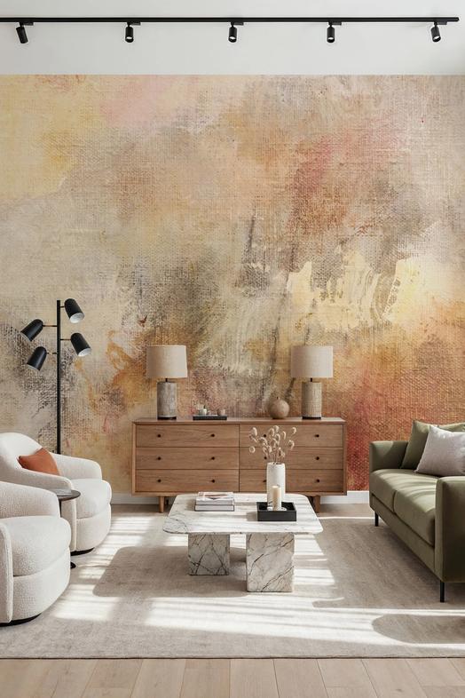 Soft Abstract Beige