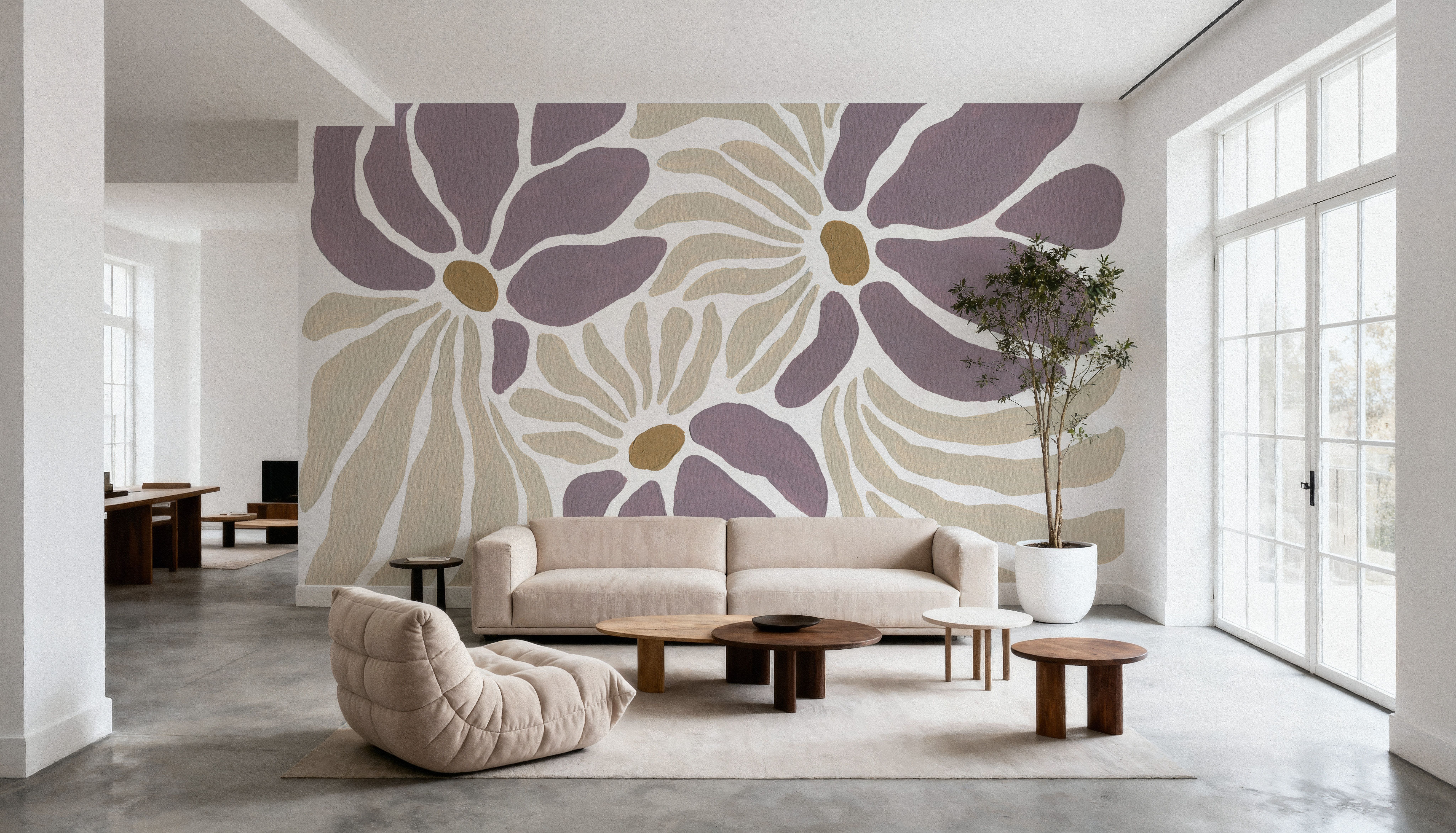 Boho Bouquet II, Wallpaper