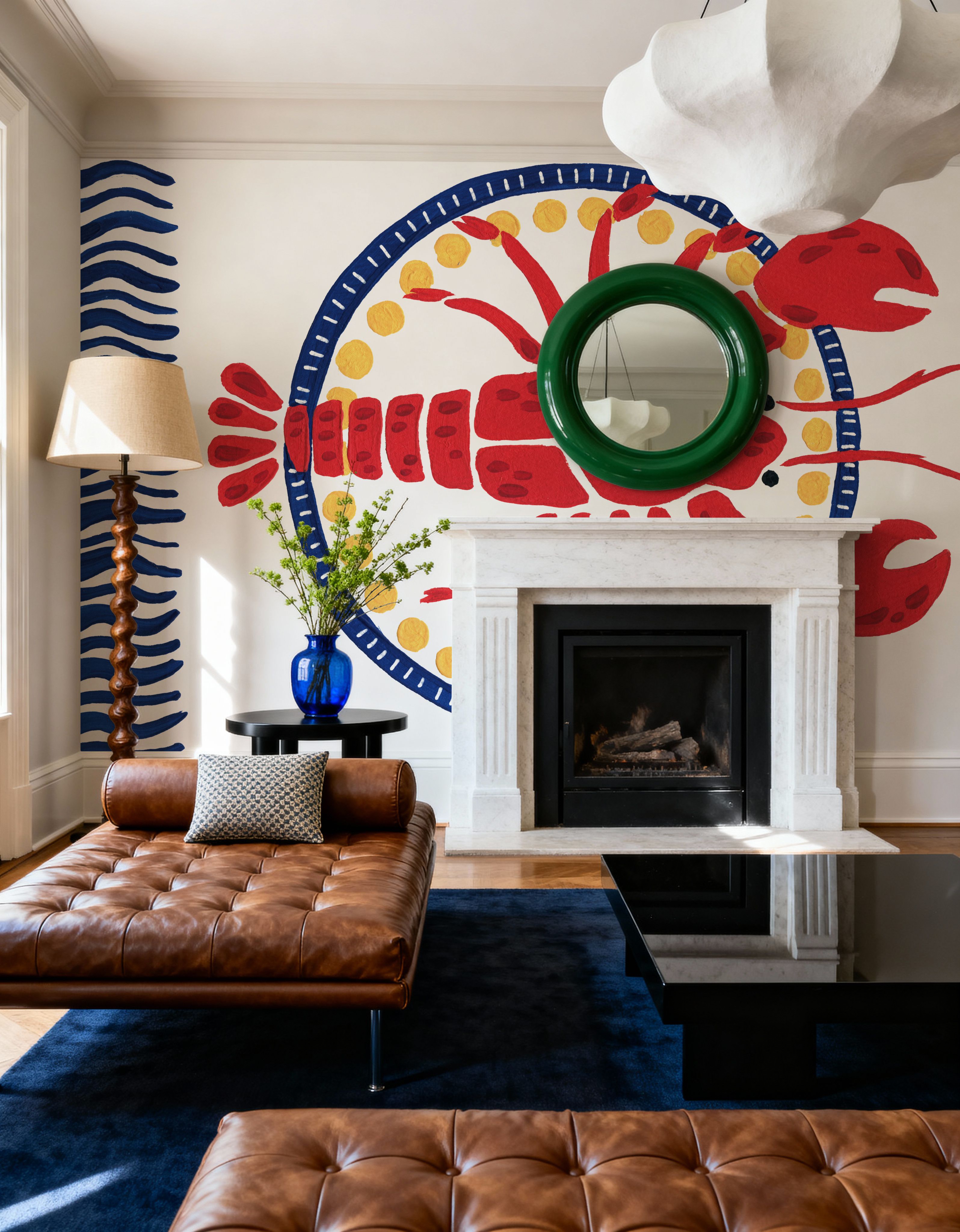 Kitschy Coastal Lobster