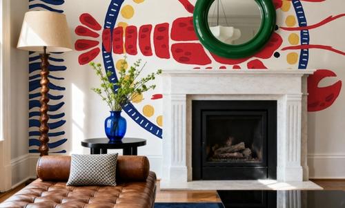 Kitschy Coastal Lobster