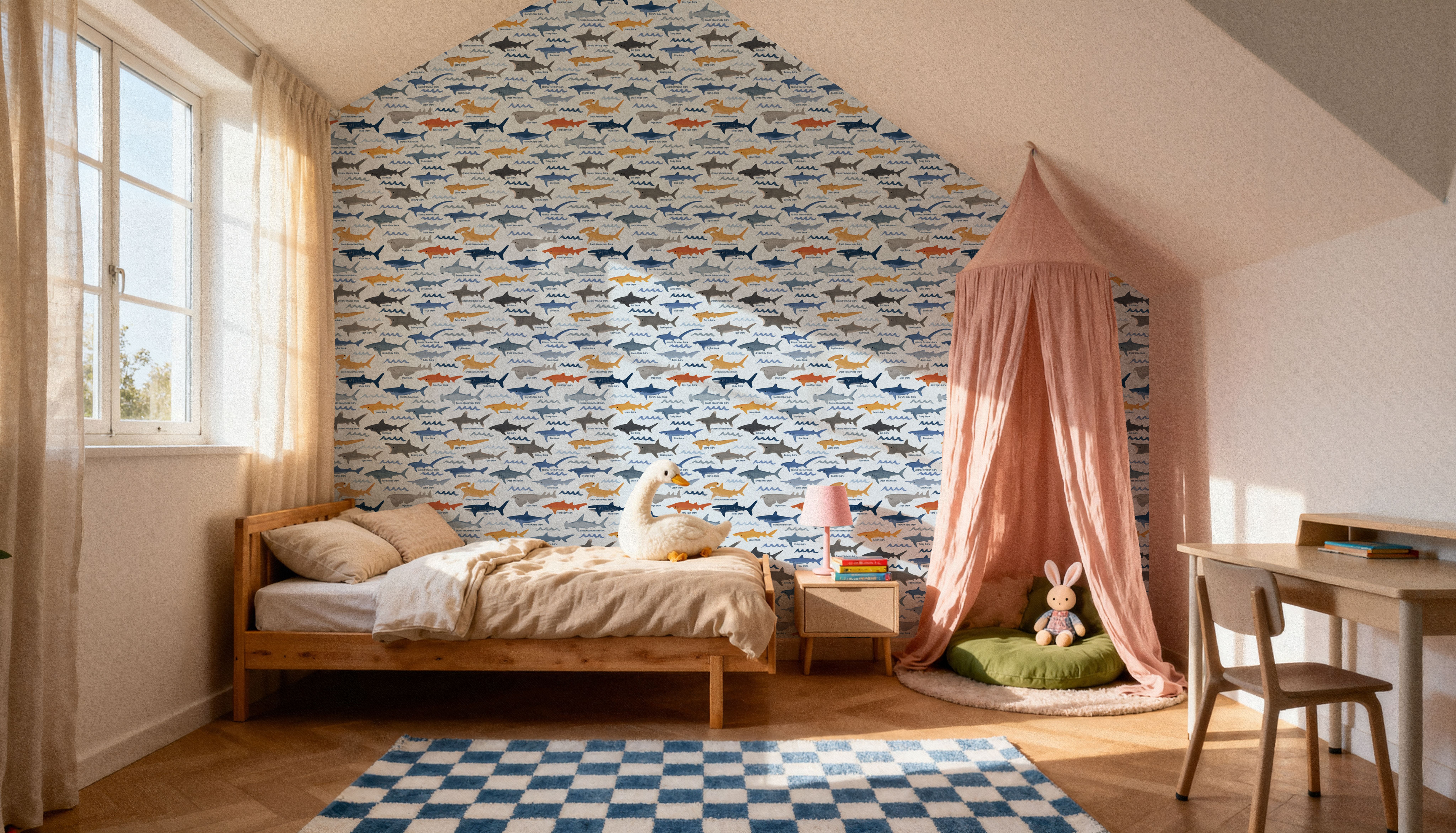 Sharks of the World Pattern