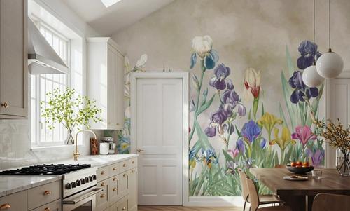 Iris Field Brown