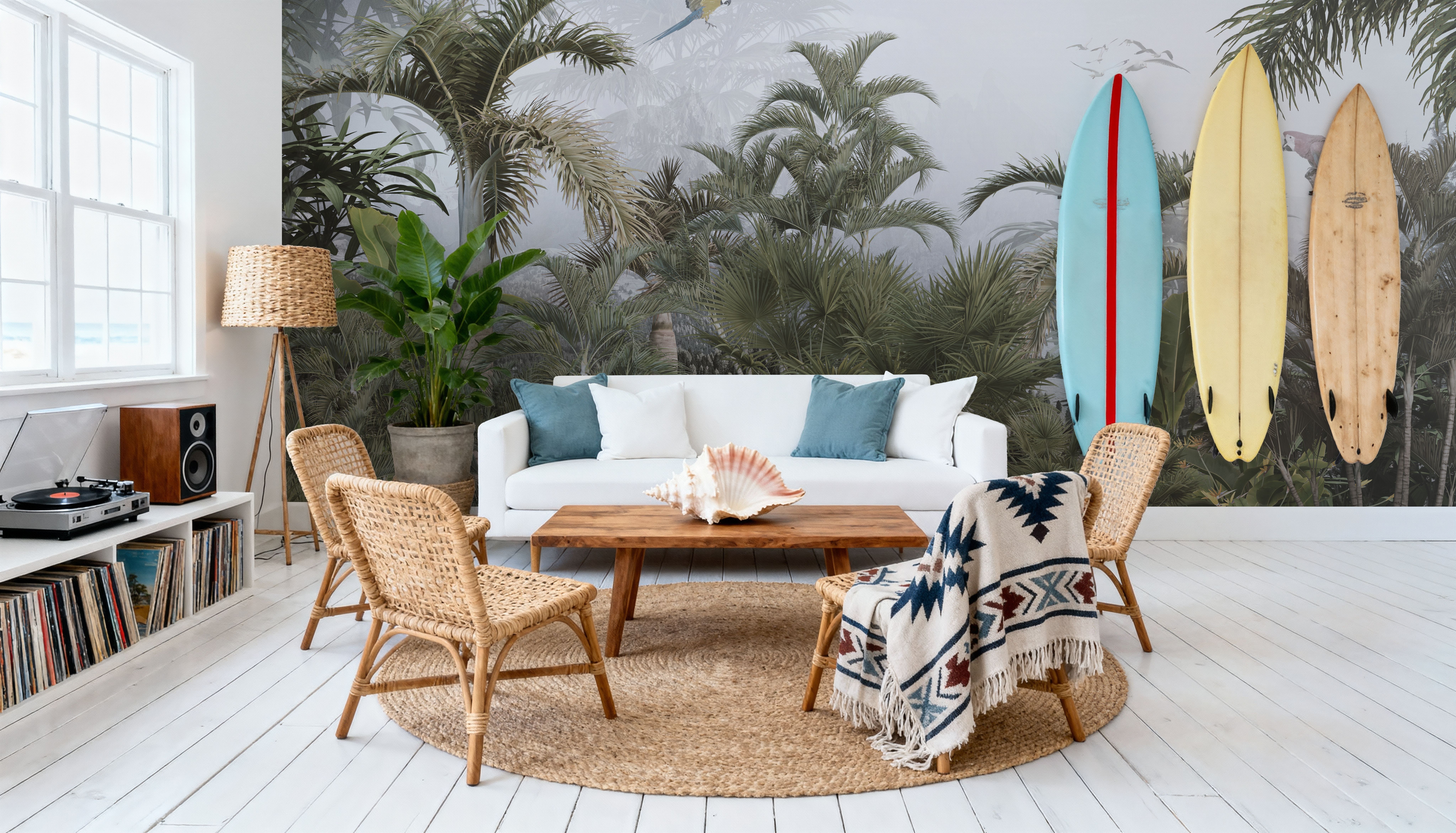 Tropical Land, Wallpaper