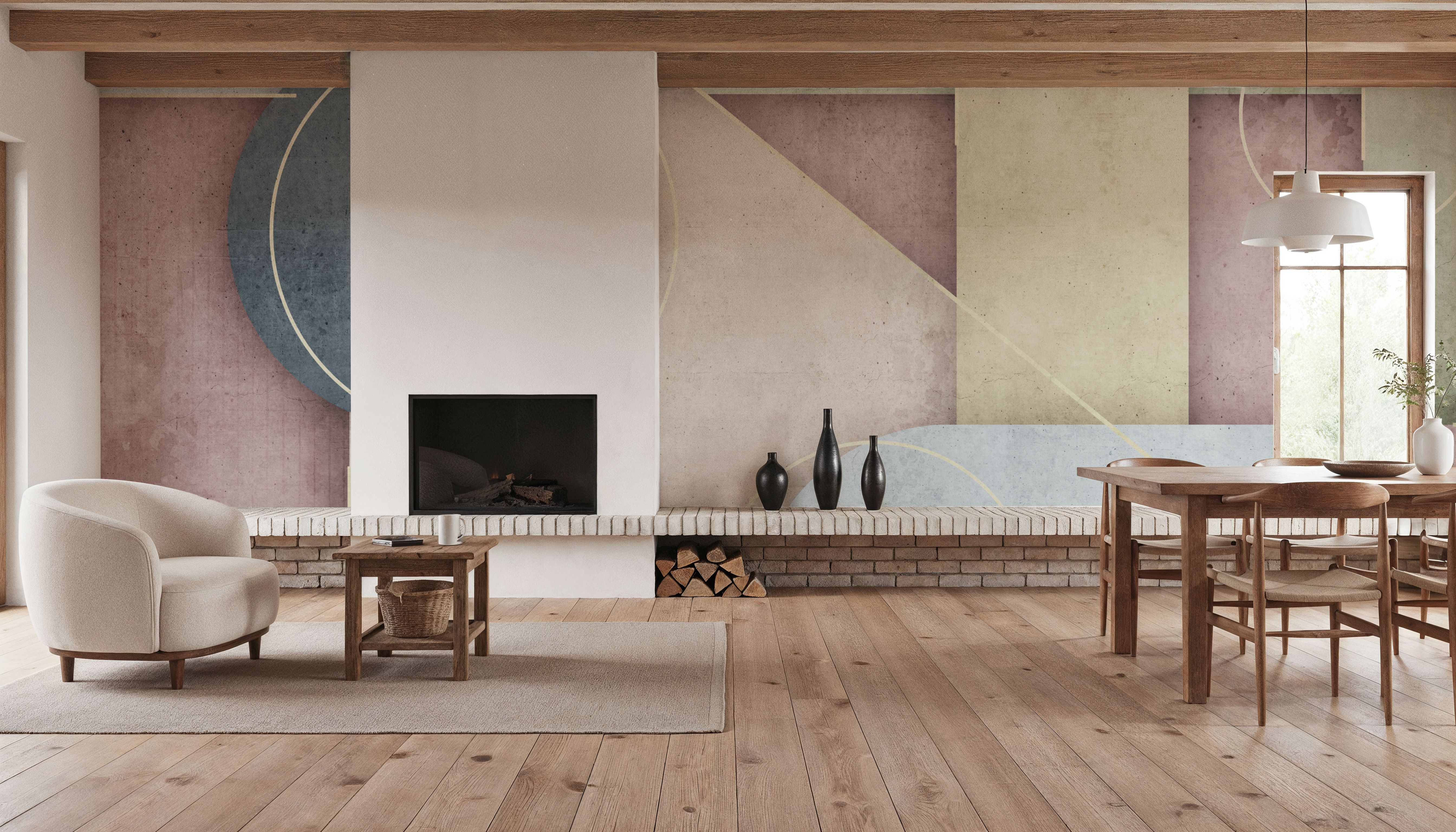 Bauhaus Concrete Wall