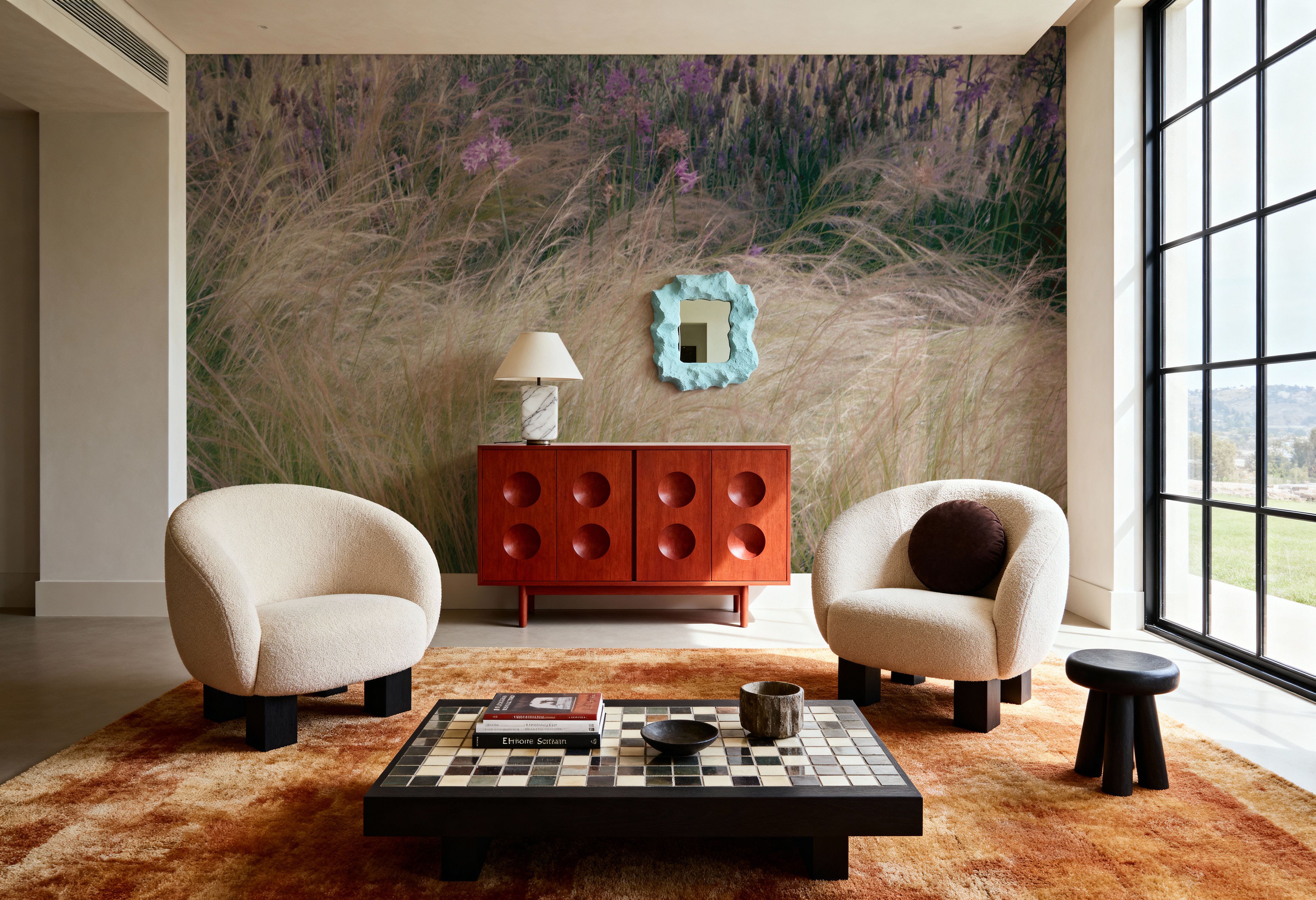 Secret Garden I, Behang