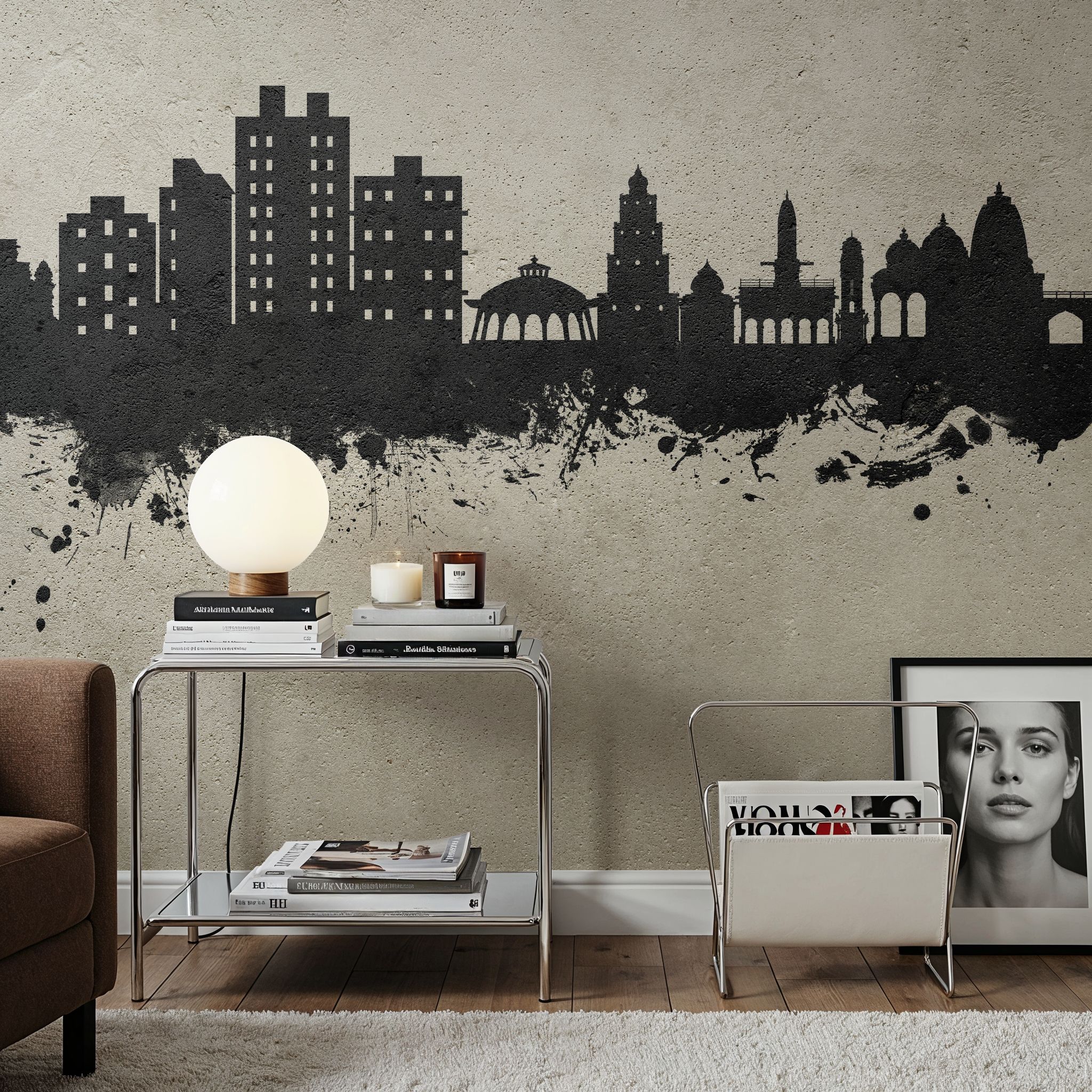 Nashik India Skyline Concrete