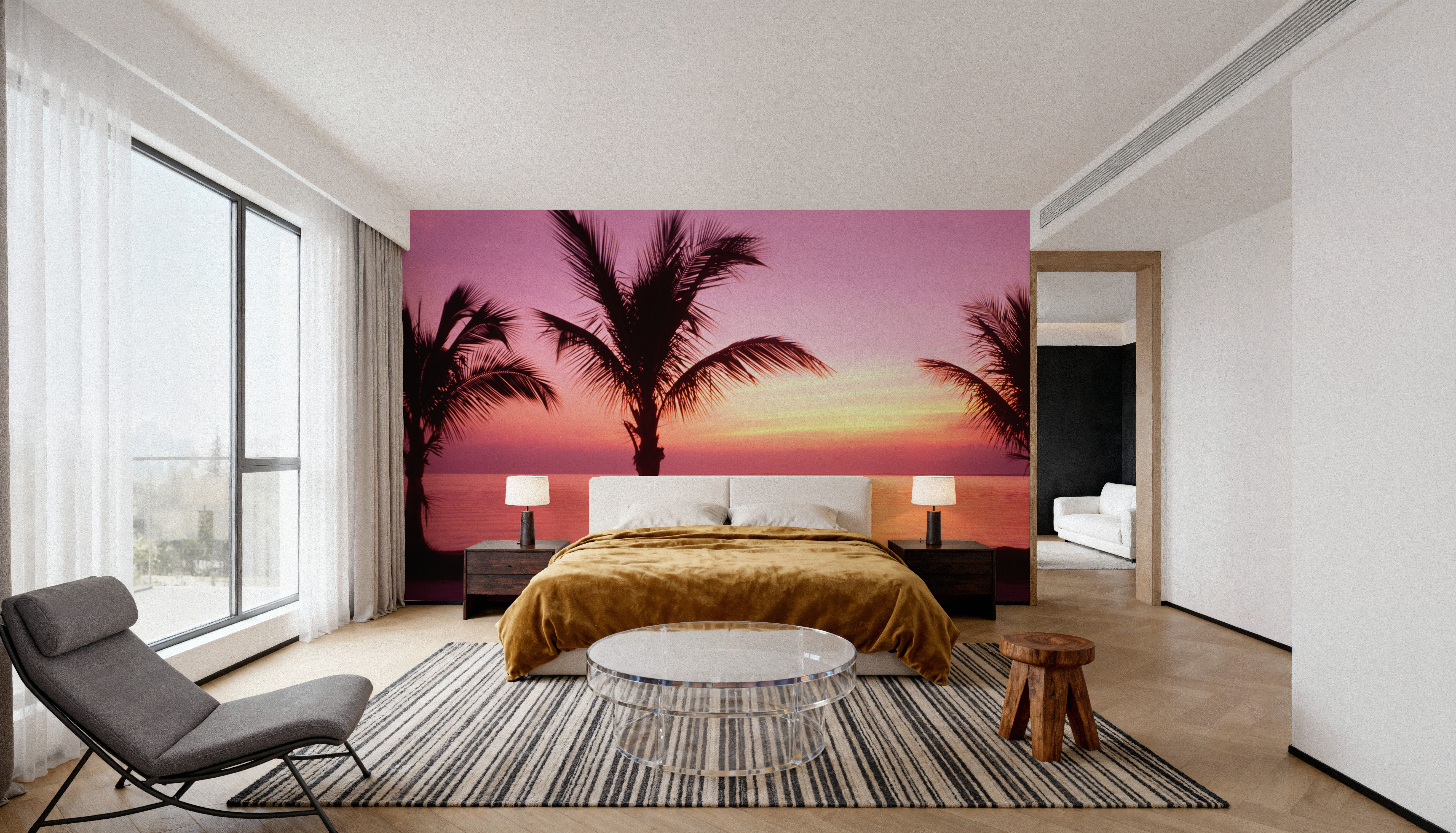 Tropical Twilight Silhouette