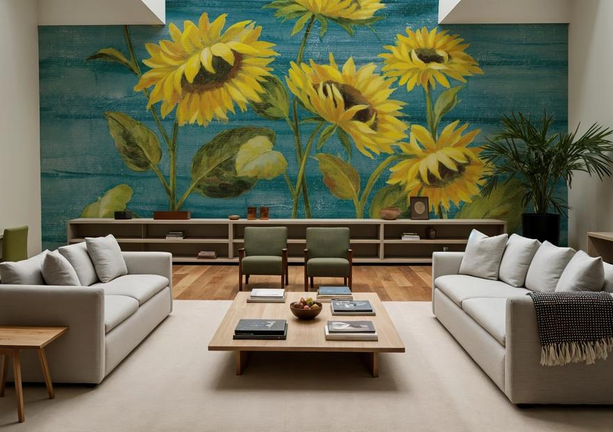 Sunflower Walls