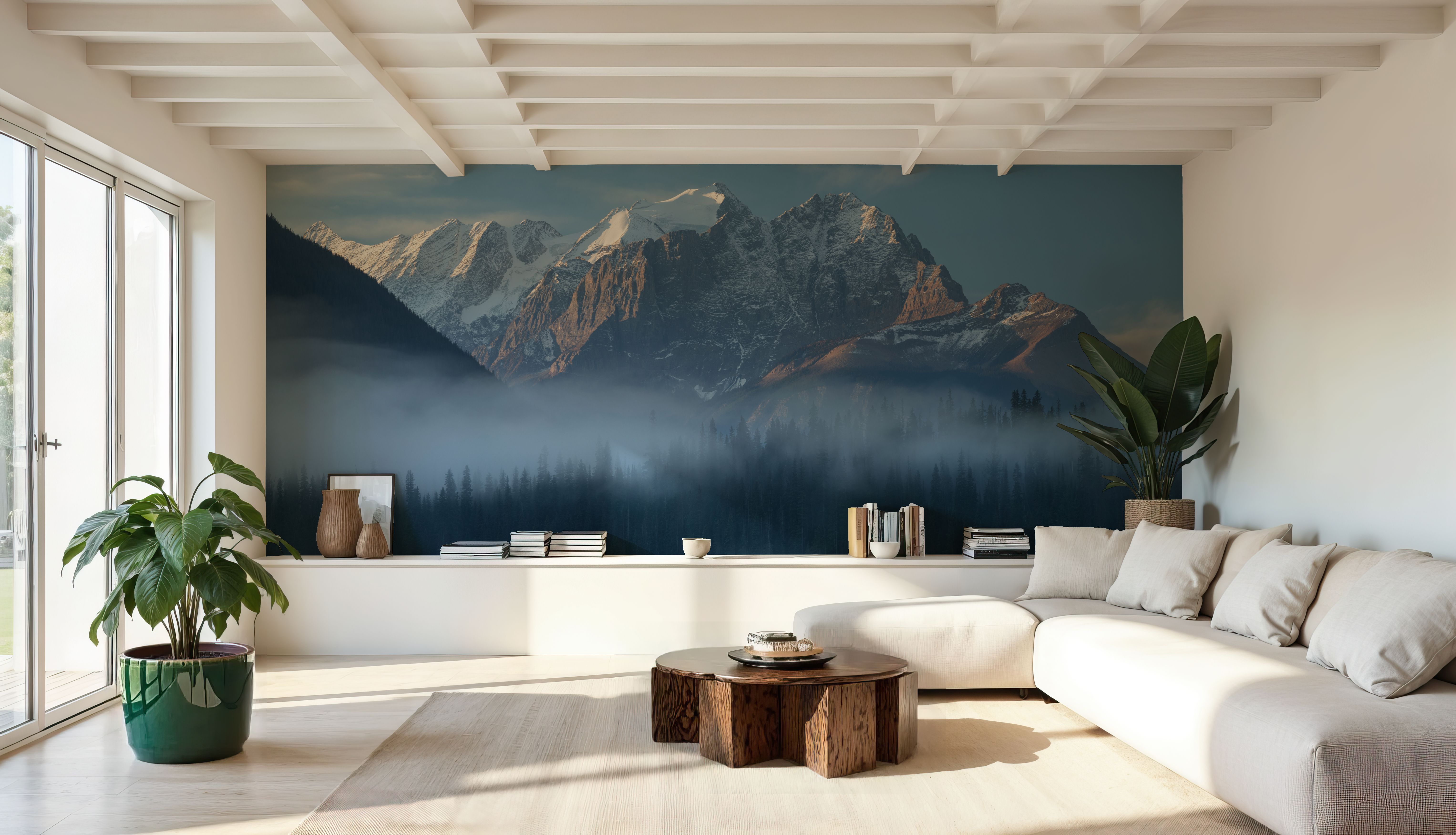 Mount Vaux and Emerald Lake, Wallpaper