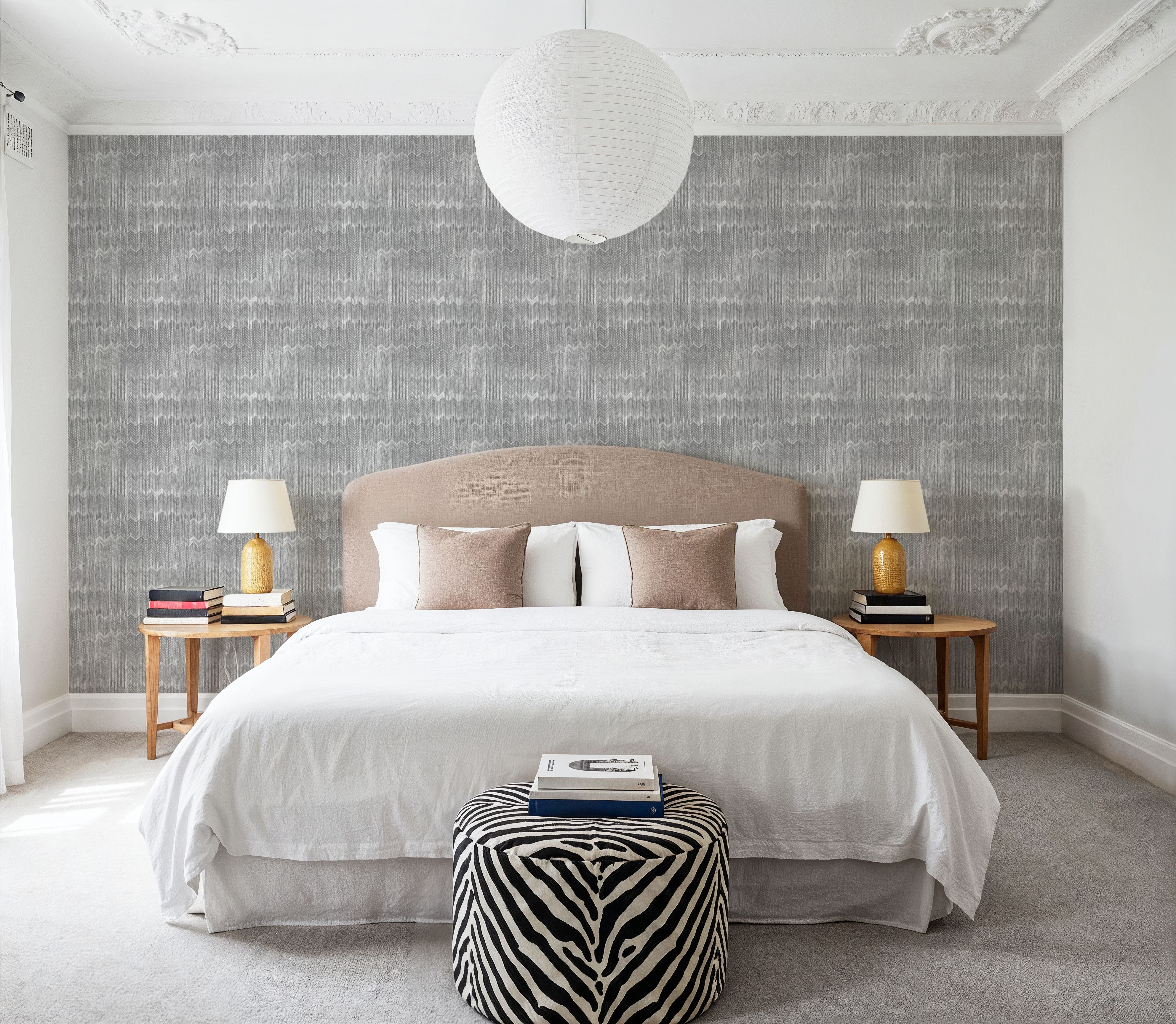 Staggered Zig-Zag, Gray