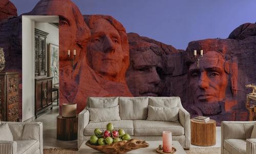 Mount Rushmore at Sunset