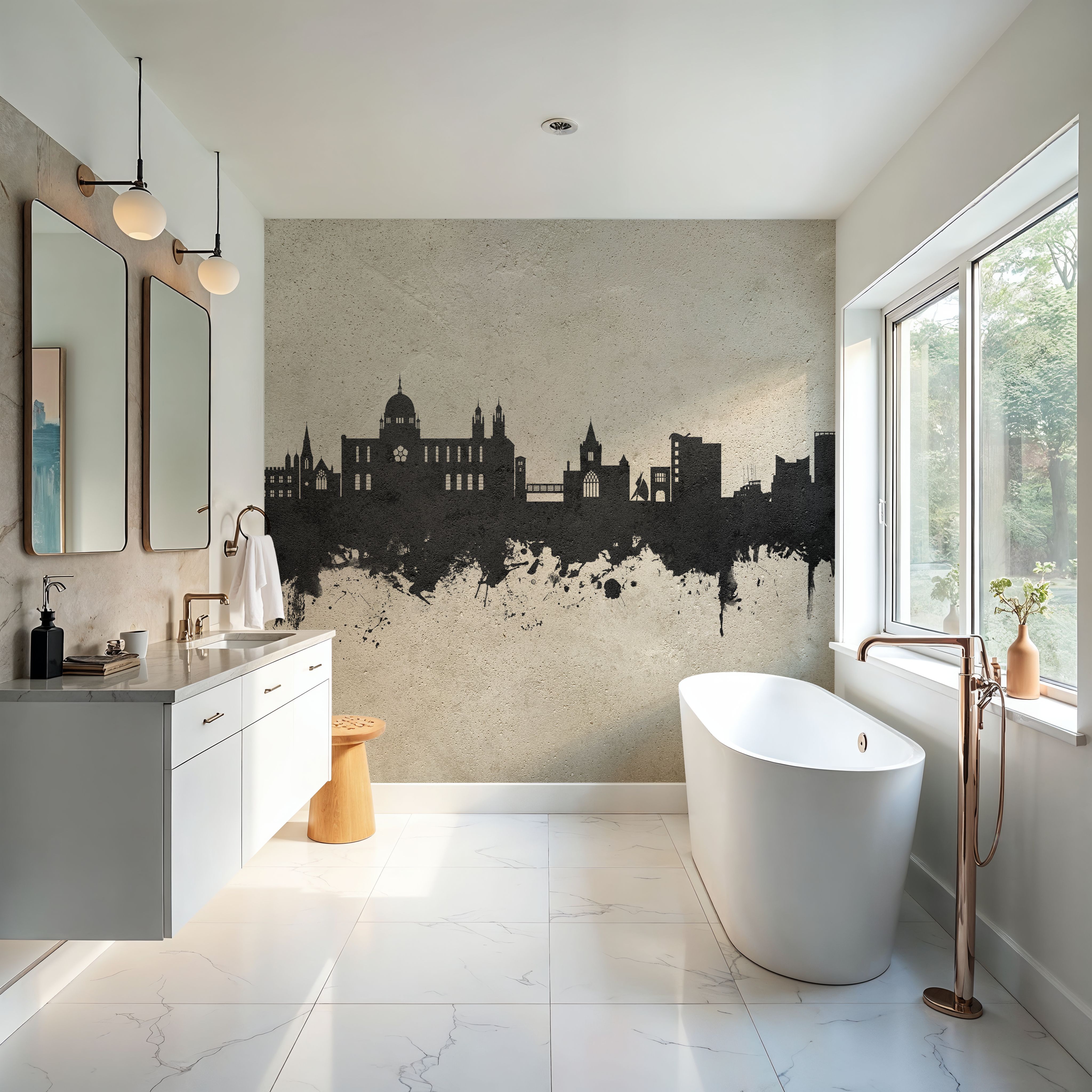 Galway Ireland Skyline Concrete