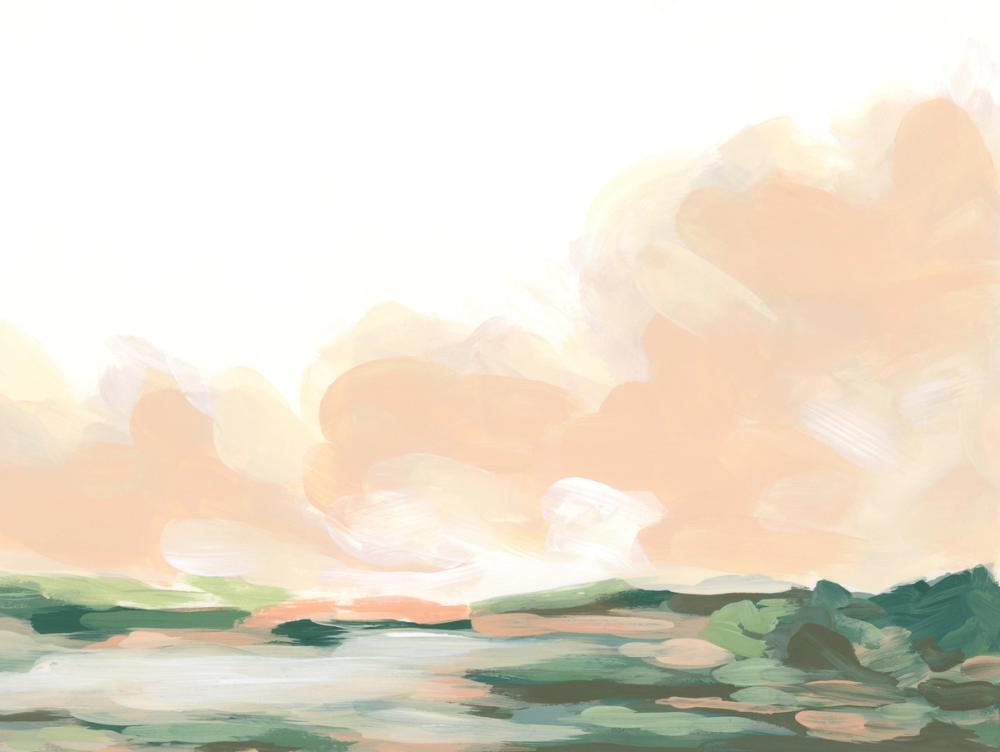 Blush Sky II