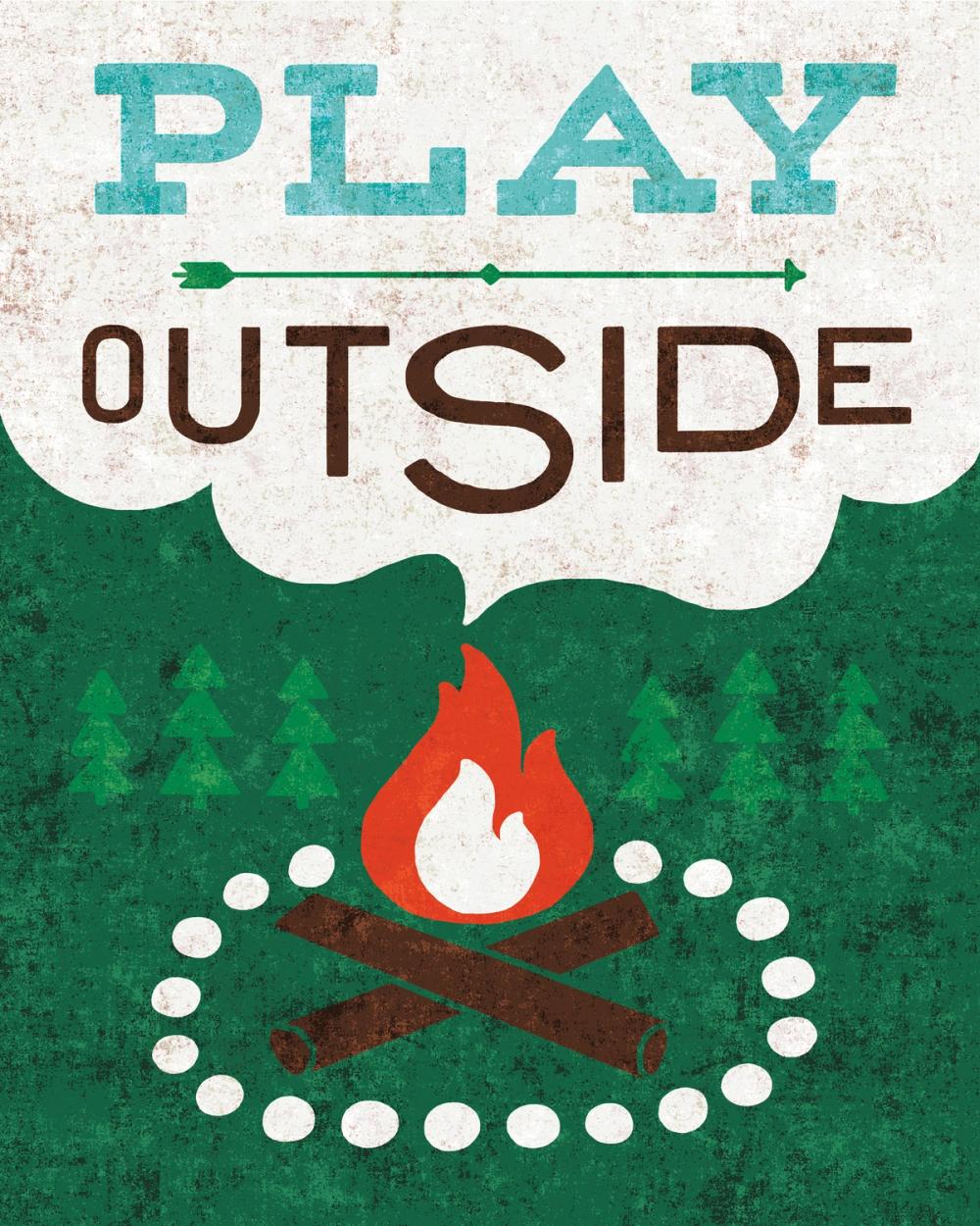 Happy Camper Play Outside