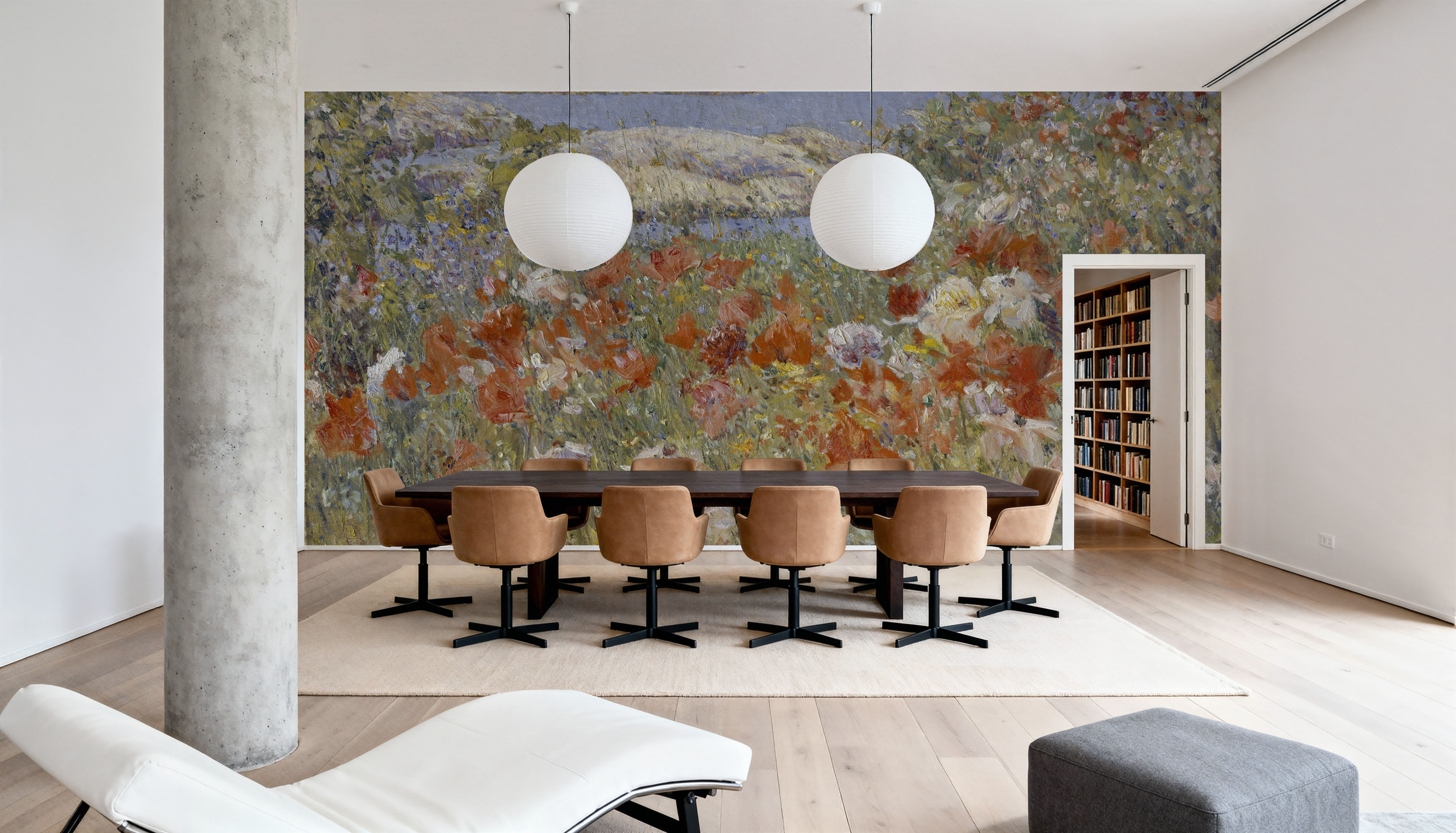 Isles of Shoals Garden Maine, Tapet