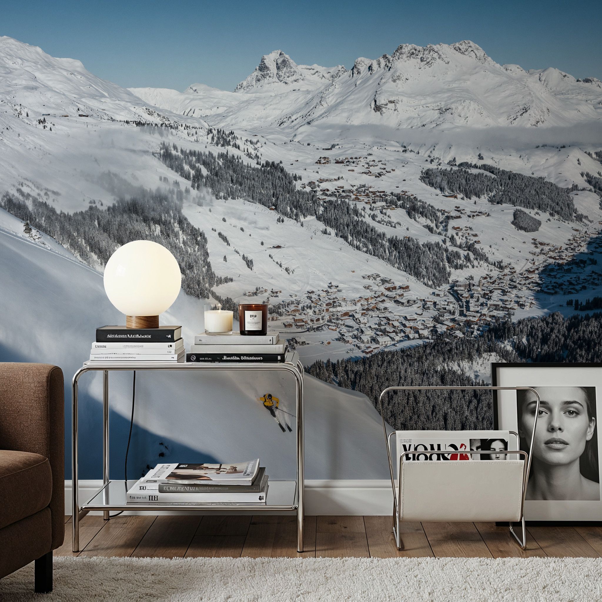Skiing the Alps