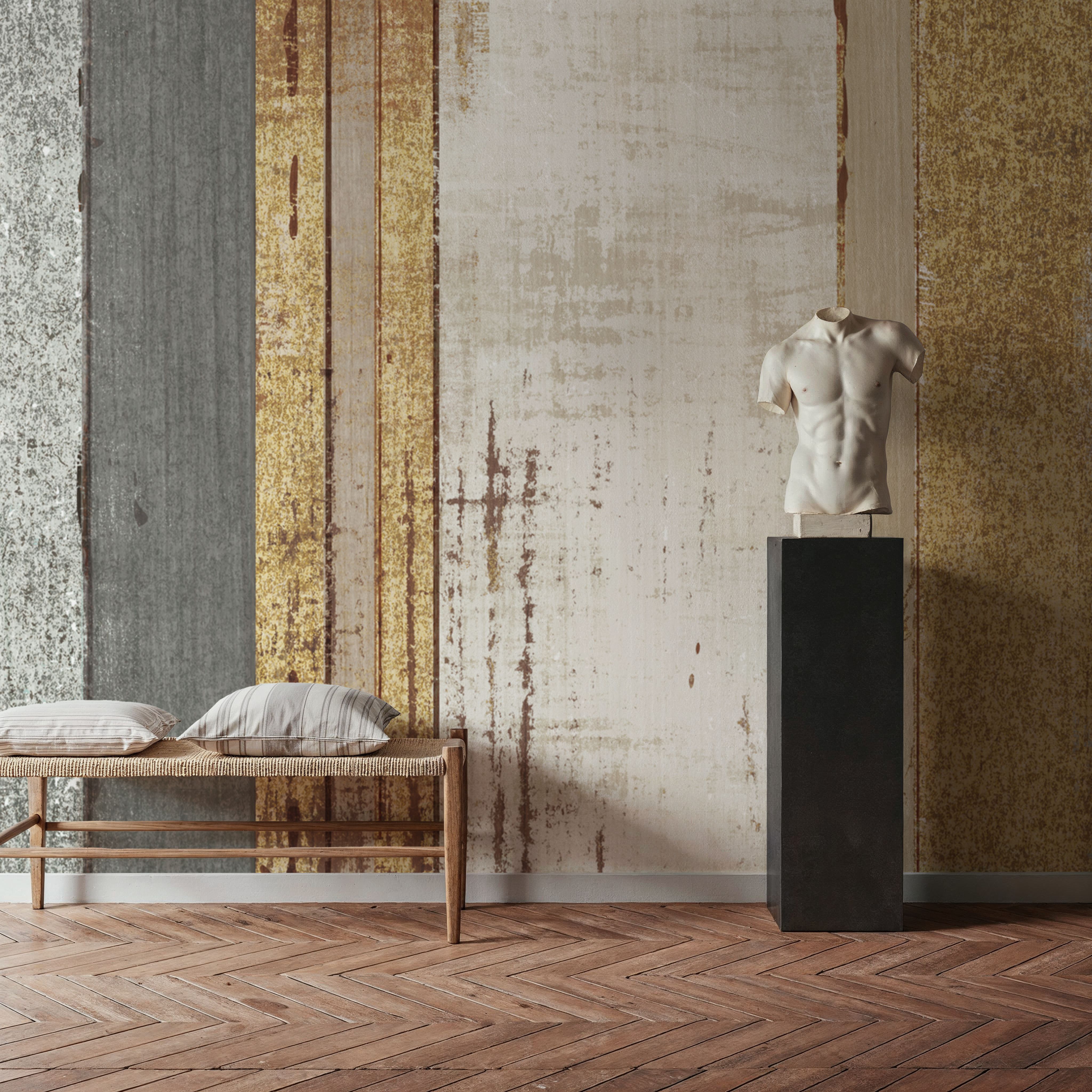 Beachscape VIII Gold Neutral