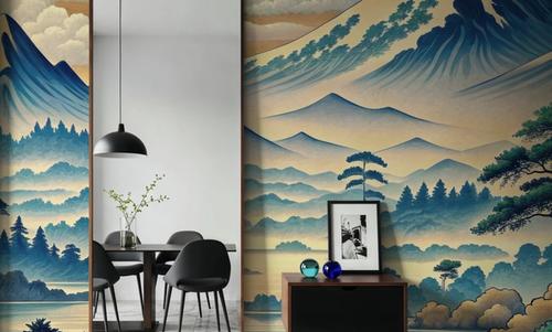 Ukiyo-e Mountains