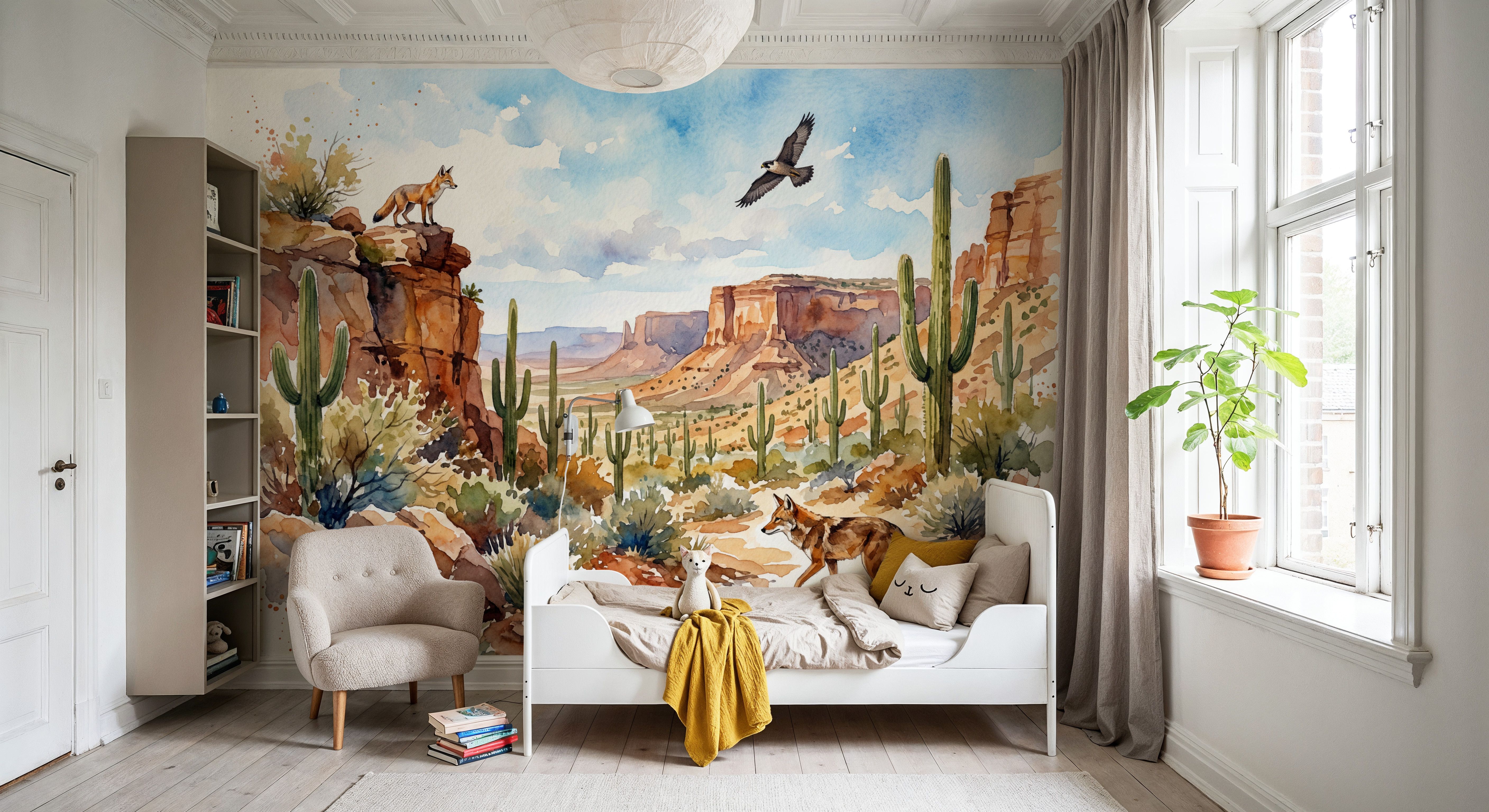 Sonoman Hunter - Watercolor Landscapes Series