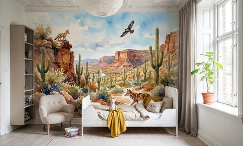 Sonoman Hunter - Watercolor Landscapes Series