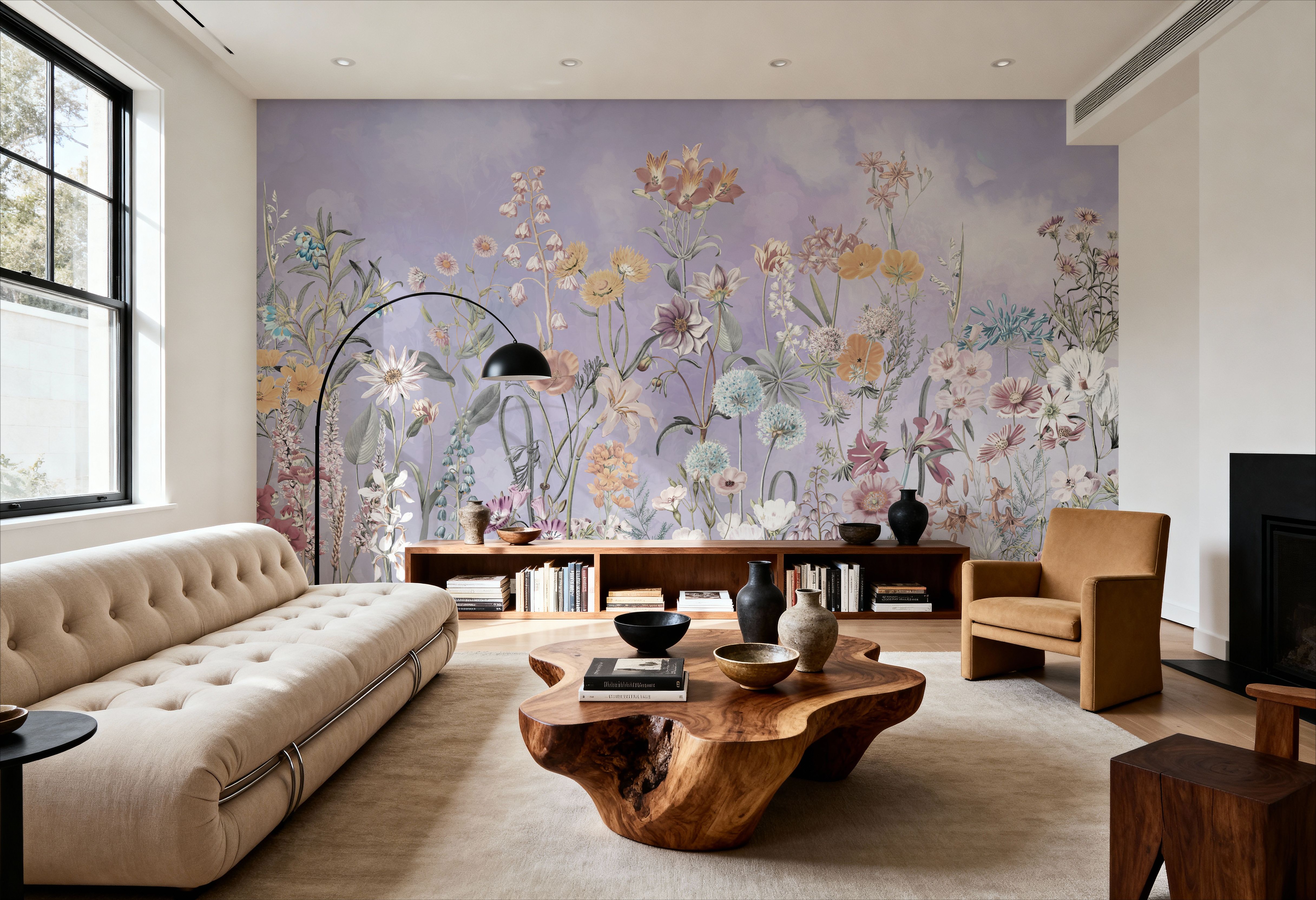 Summer Meadow, Papel pintado