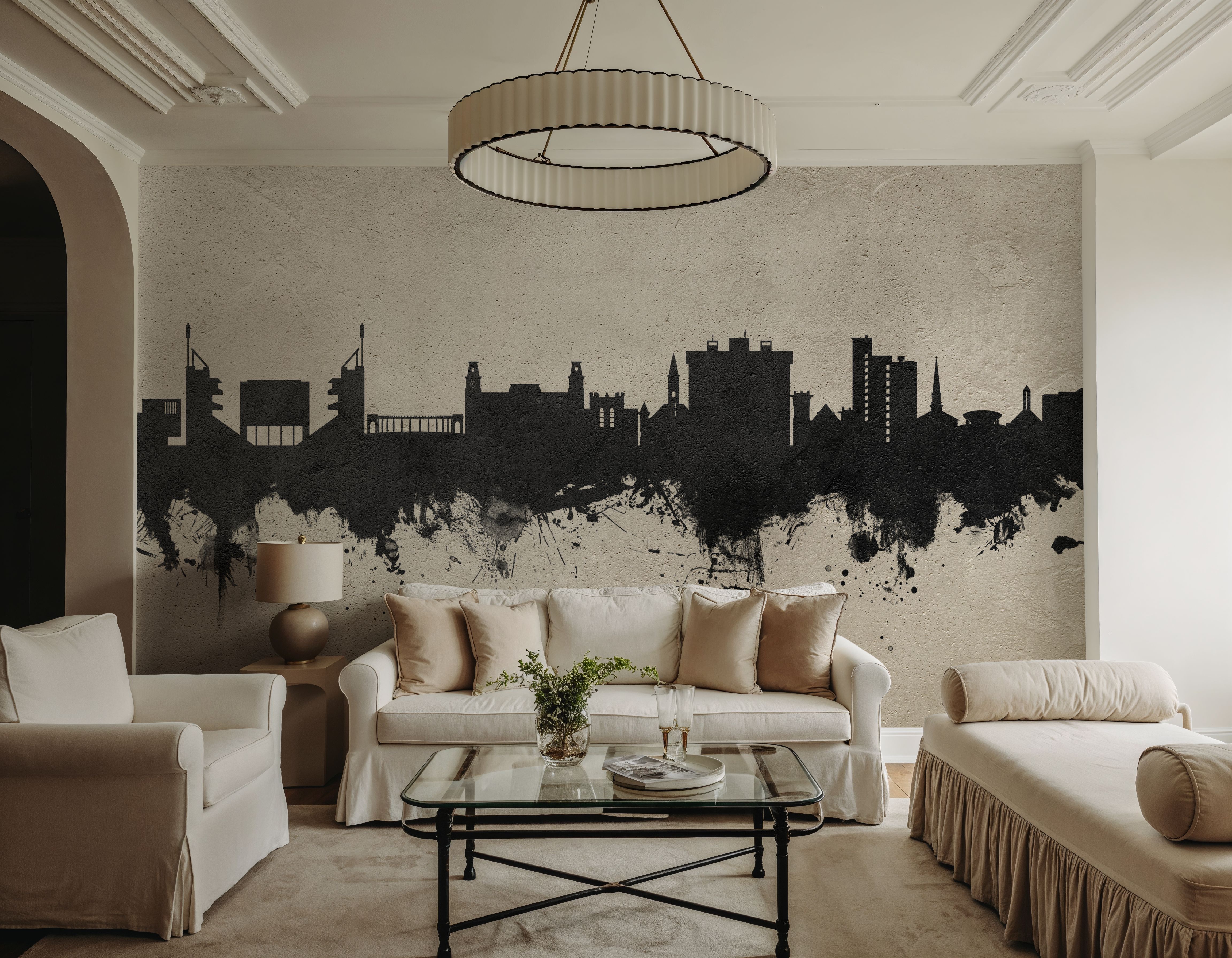 Fayetteville Arkansas Skyline Concrete