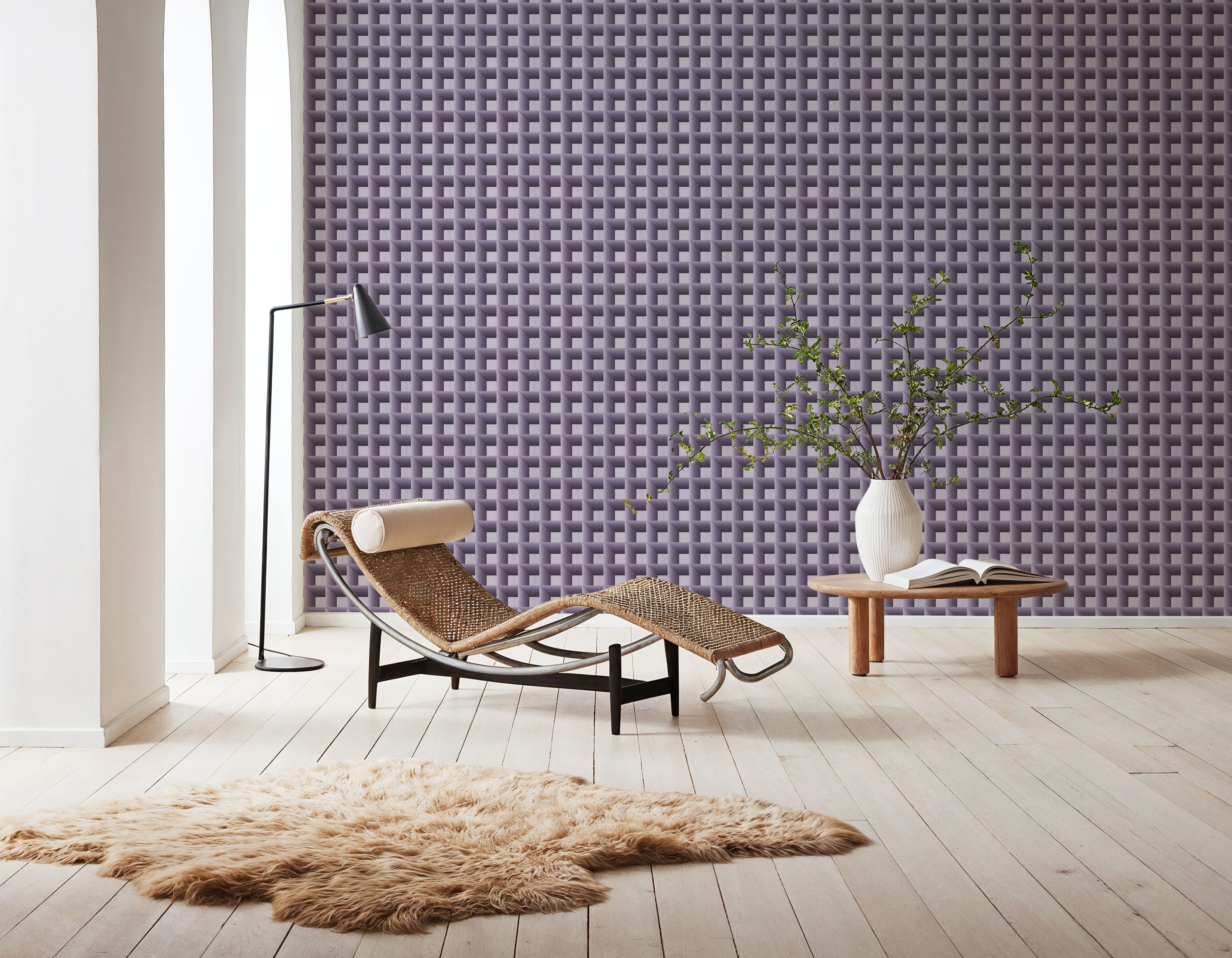 Decorative Cubes, Purple
