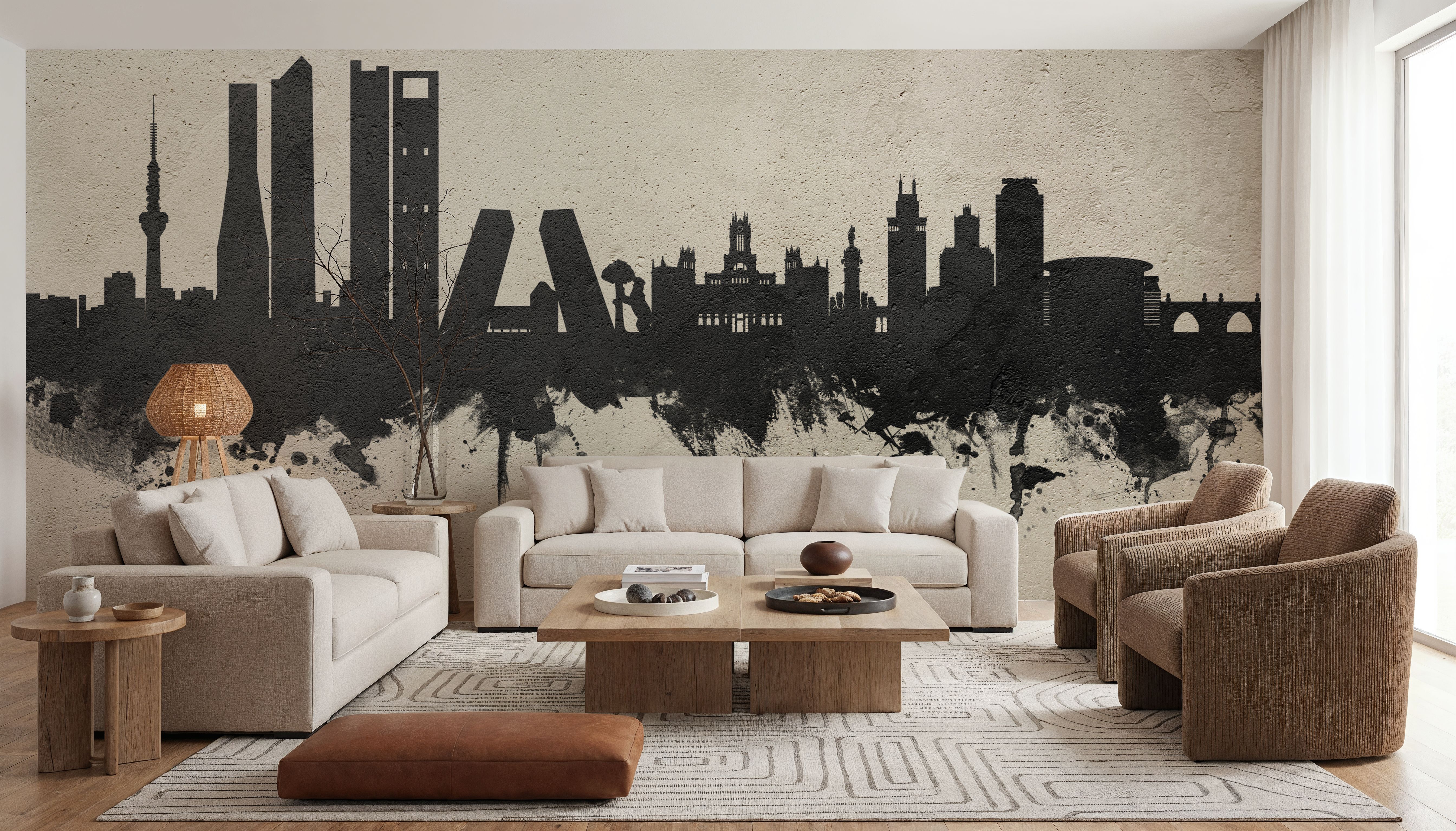 Madrid Skyline Concrete