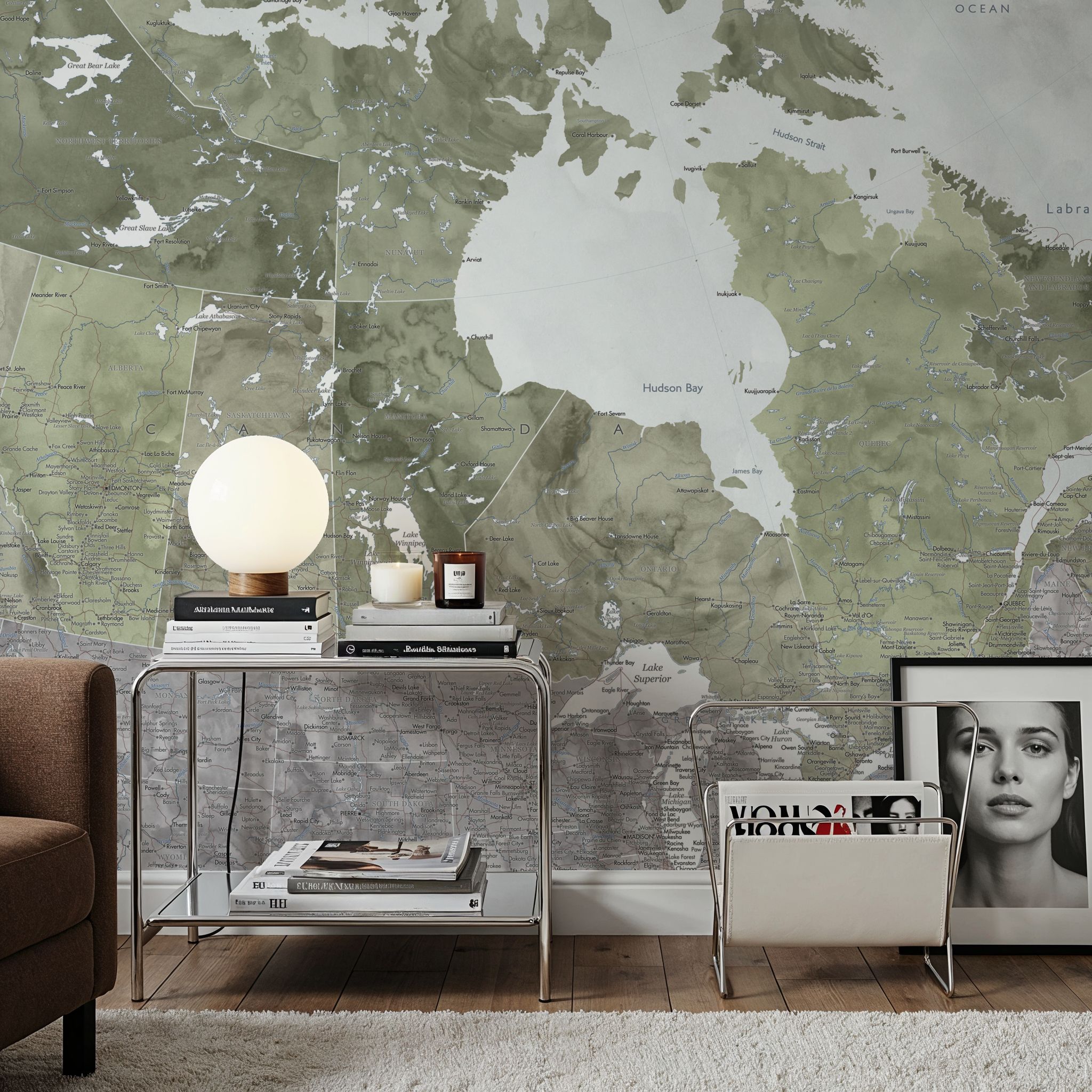 Canada Map Detailed - Helo