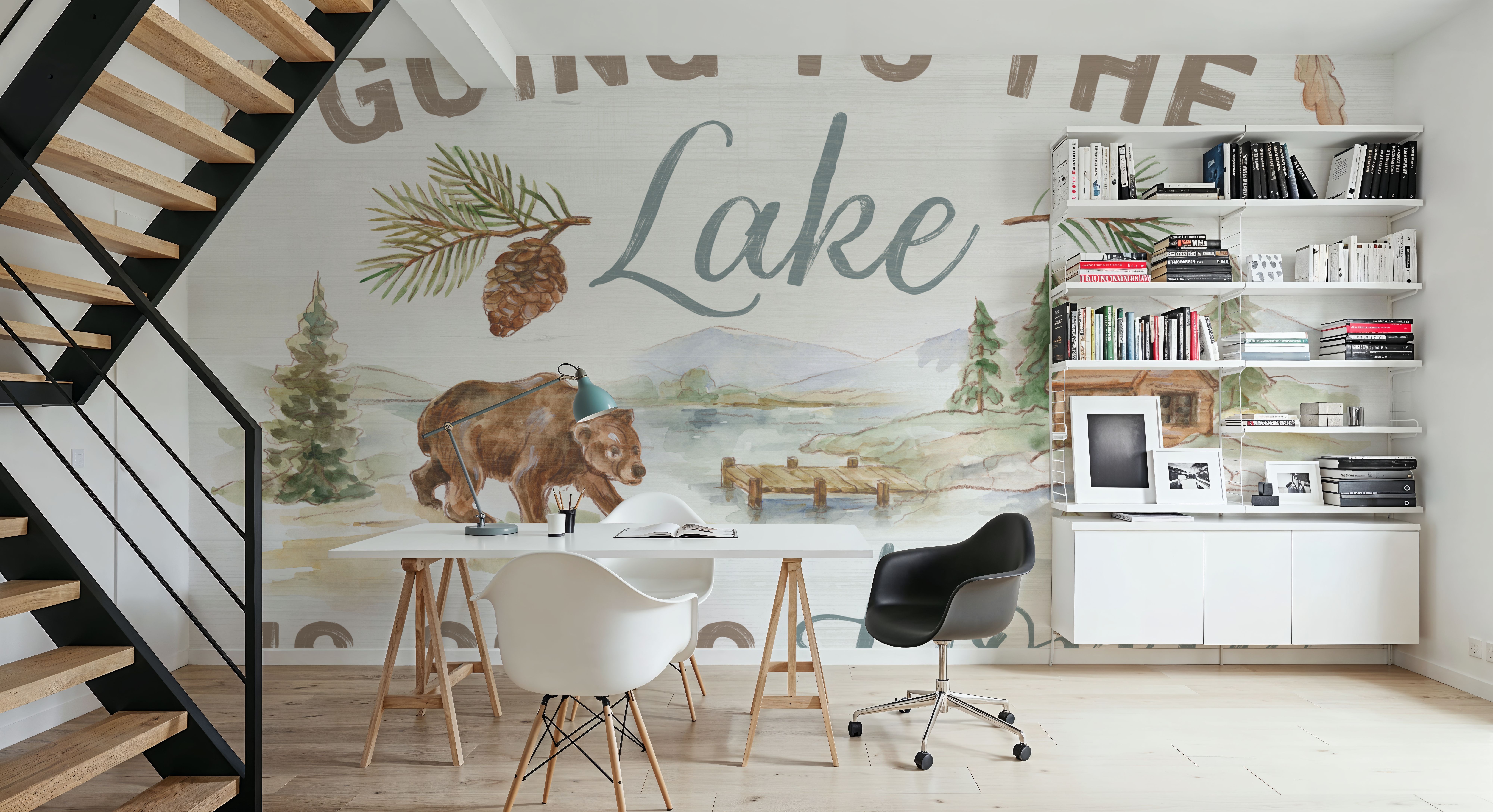 Lake Retreat VII, Tapeten