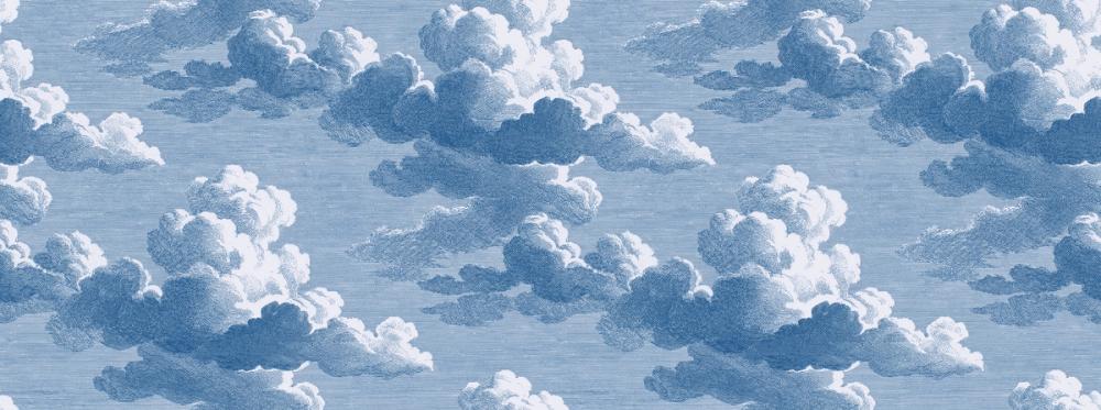 Intaglio Clouds, Blueberry
