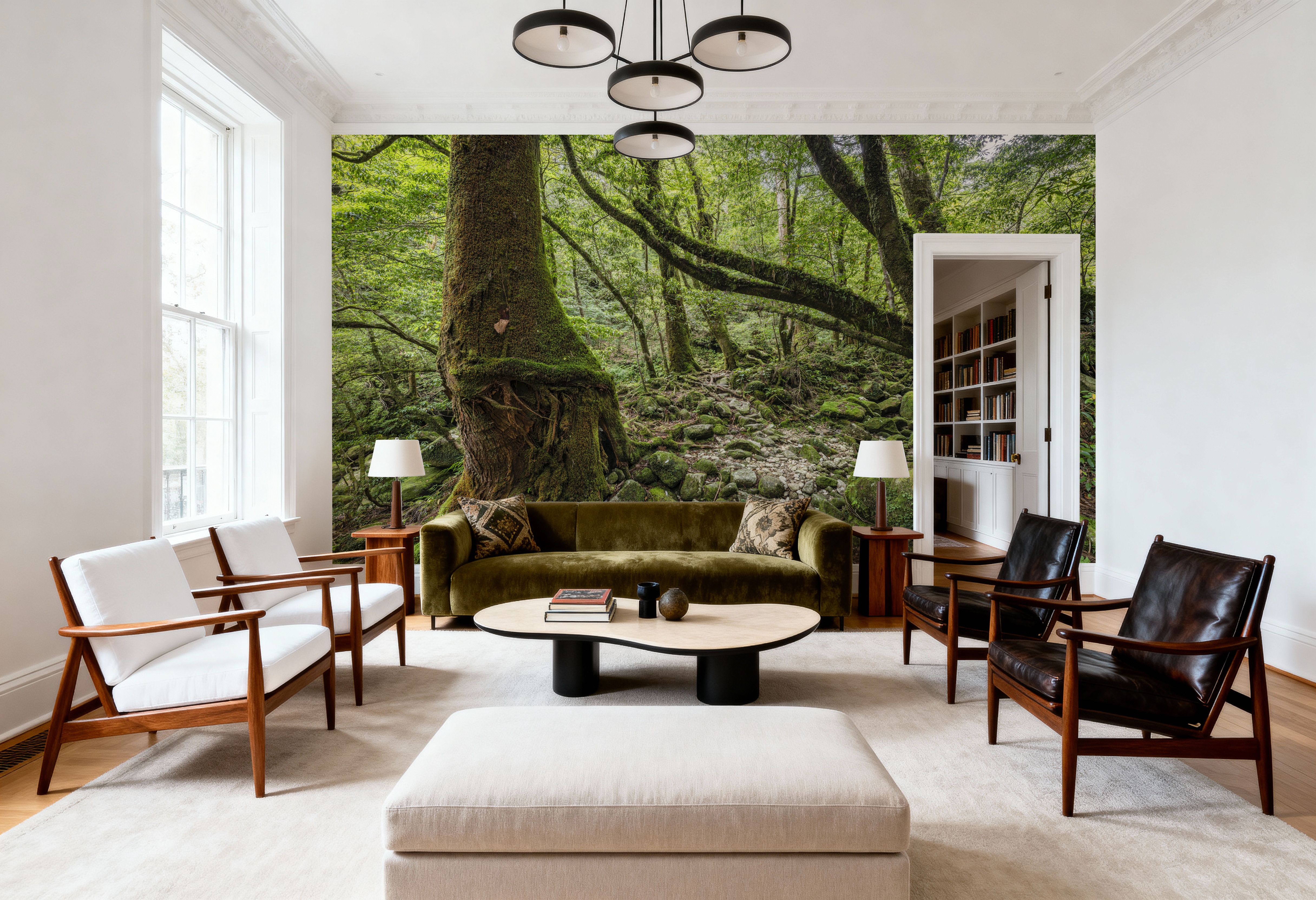 Ancient Moss, Carte da parati