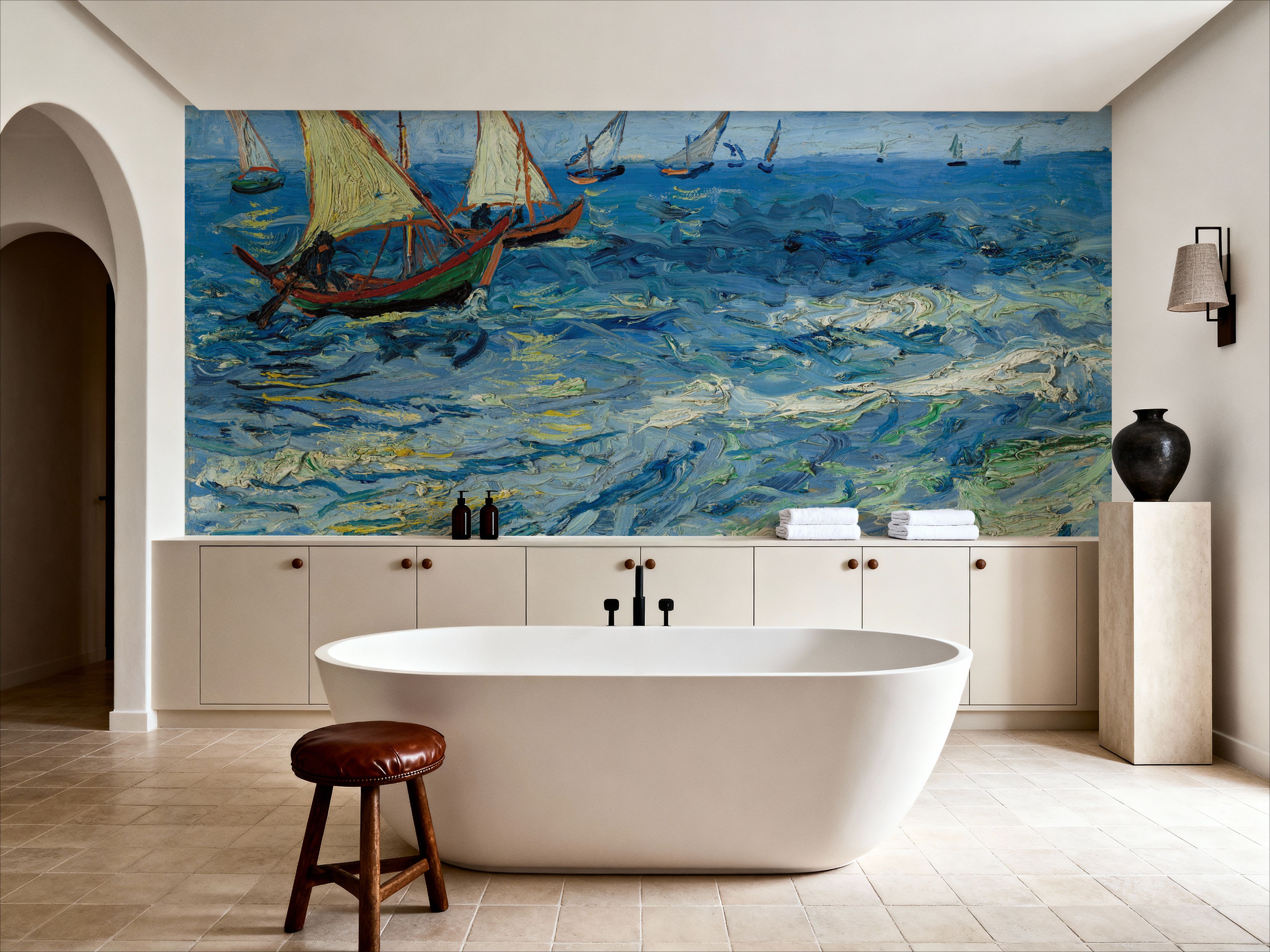 Seascape at Saintes-Maries