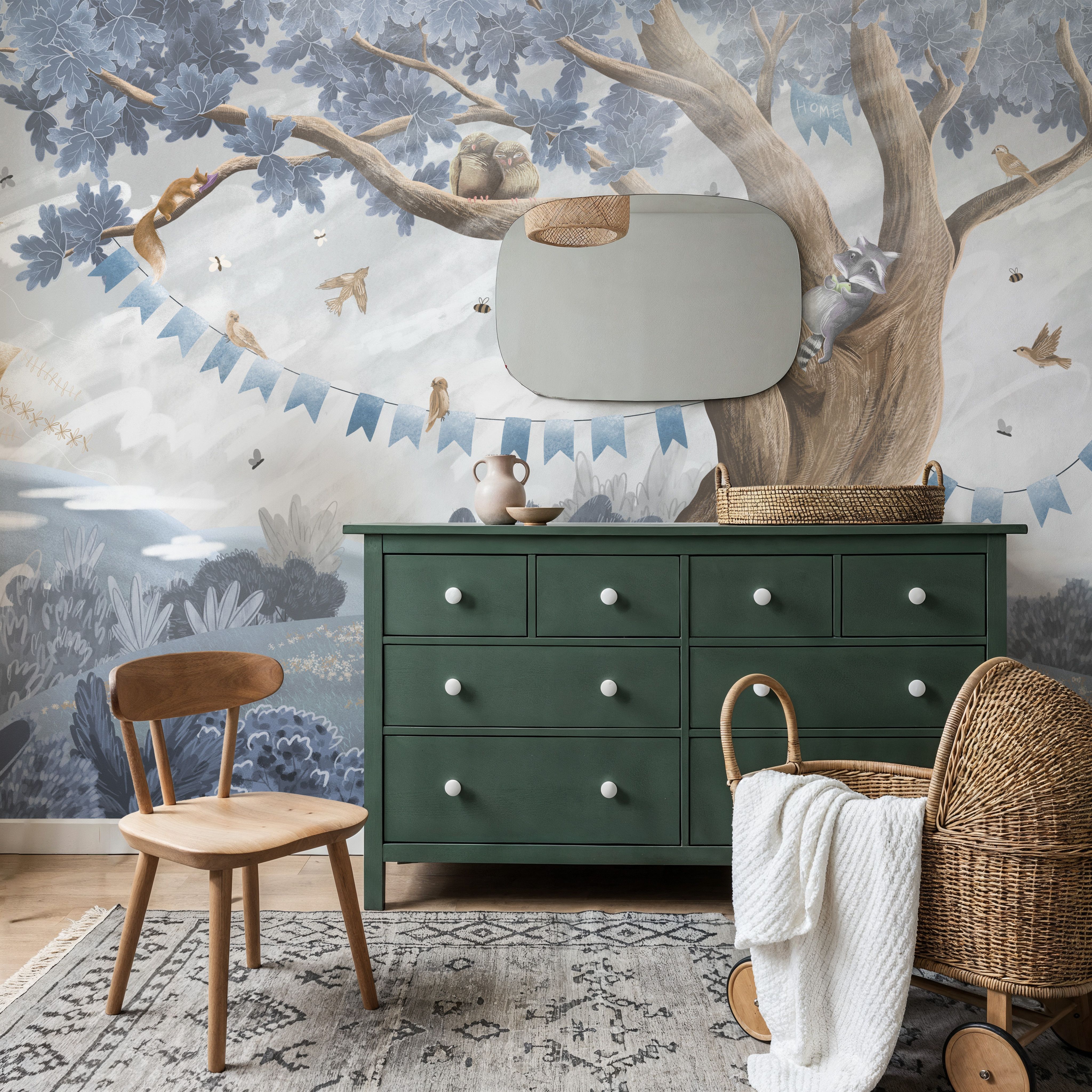 Oak Hill Slumber, Sky Blue