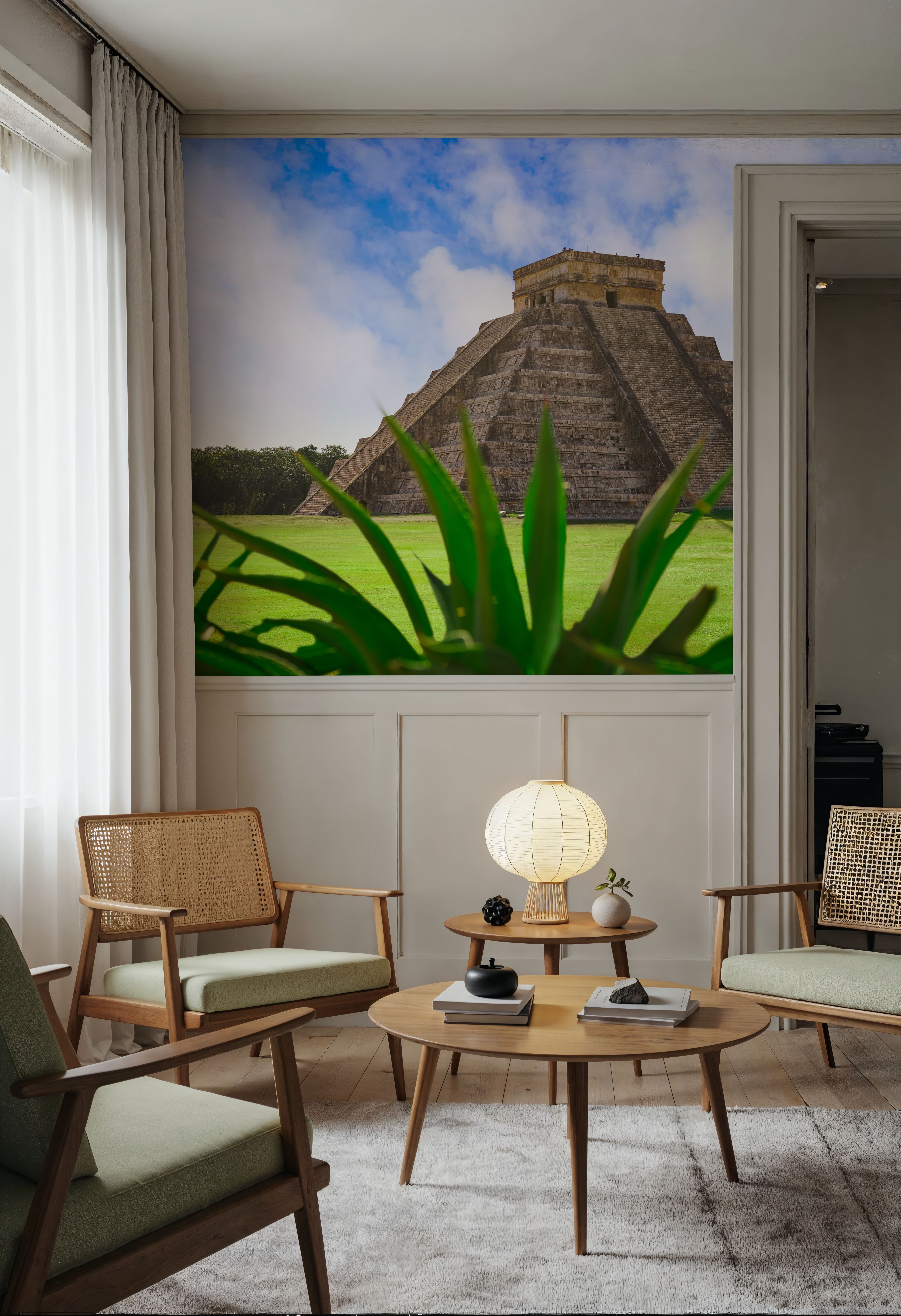 Majestic Mesoamerican Pyramid