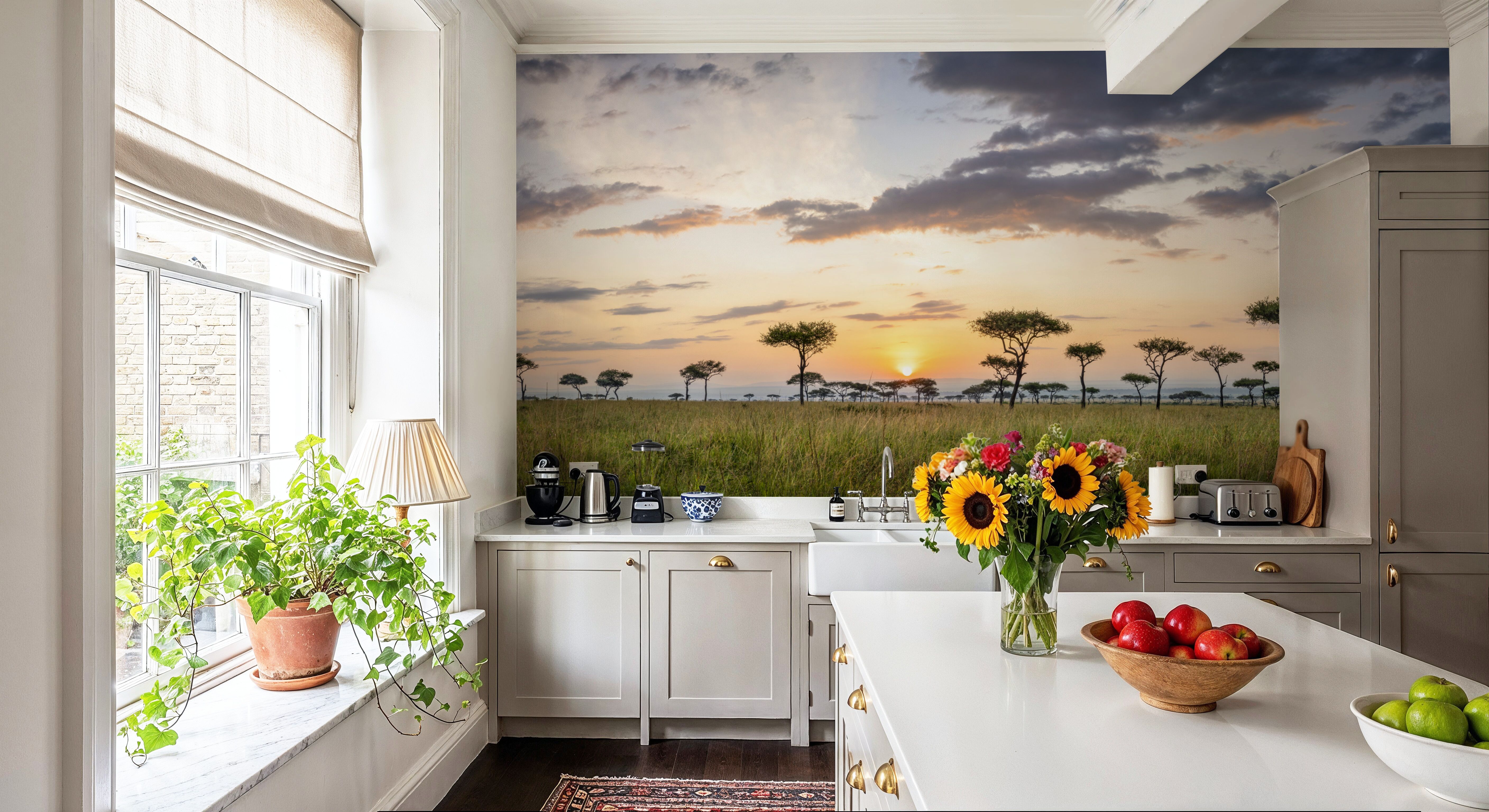 Acacia Trees Sunrise